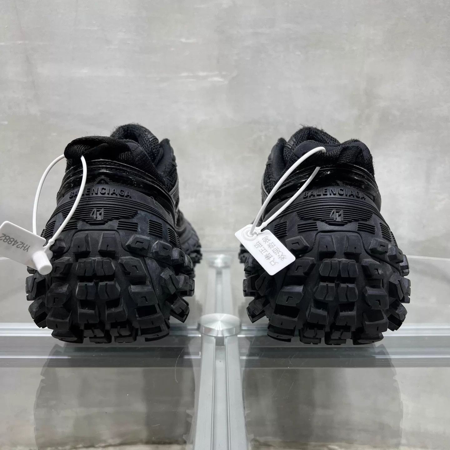 Balenciaga BLCG Tire Sneaker Black 41 Size US 8 / EU 41 - 6 Thumbnail