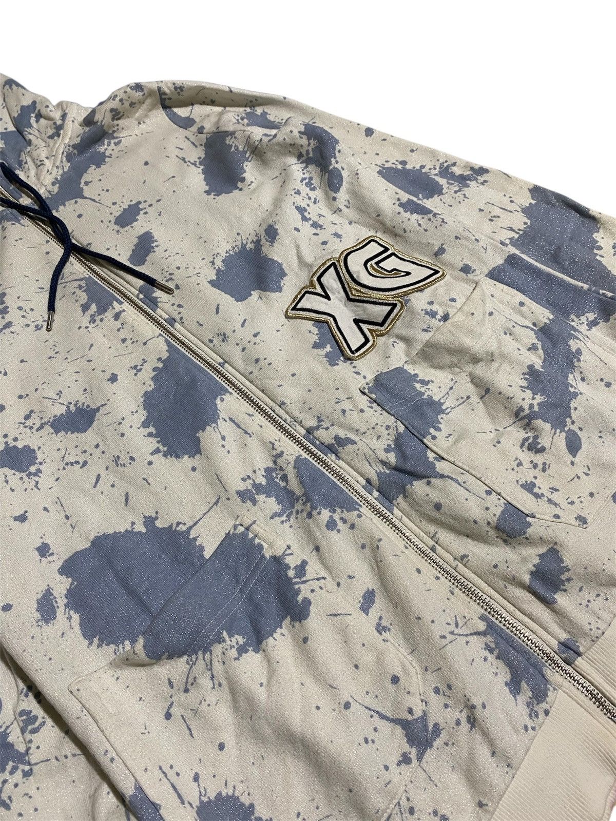 If Six Was Nine × Japanese Brand × Le Grande Bleu (L.G.B.) x-girl embroidery full zip hoodie Size US M / EU 48-50 / 2 - 6 Thumbnail