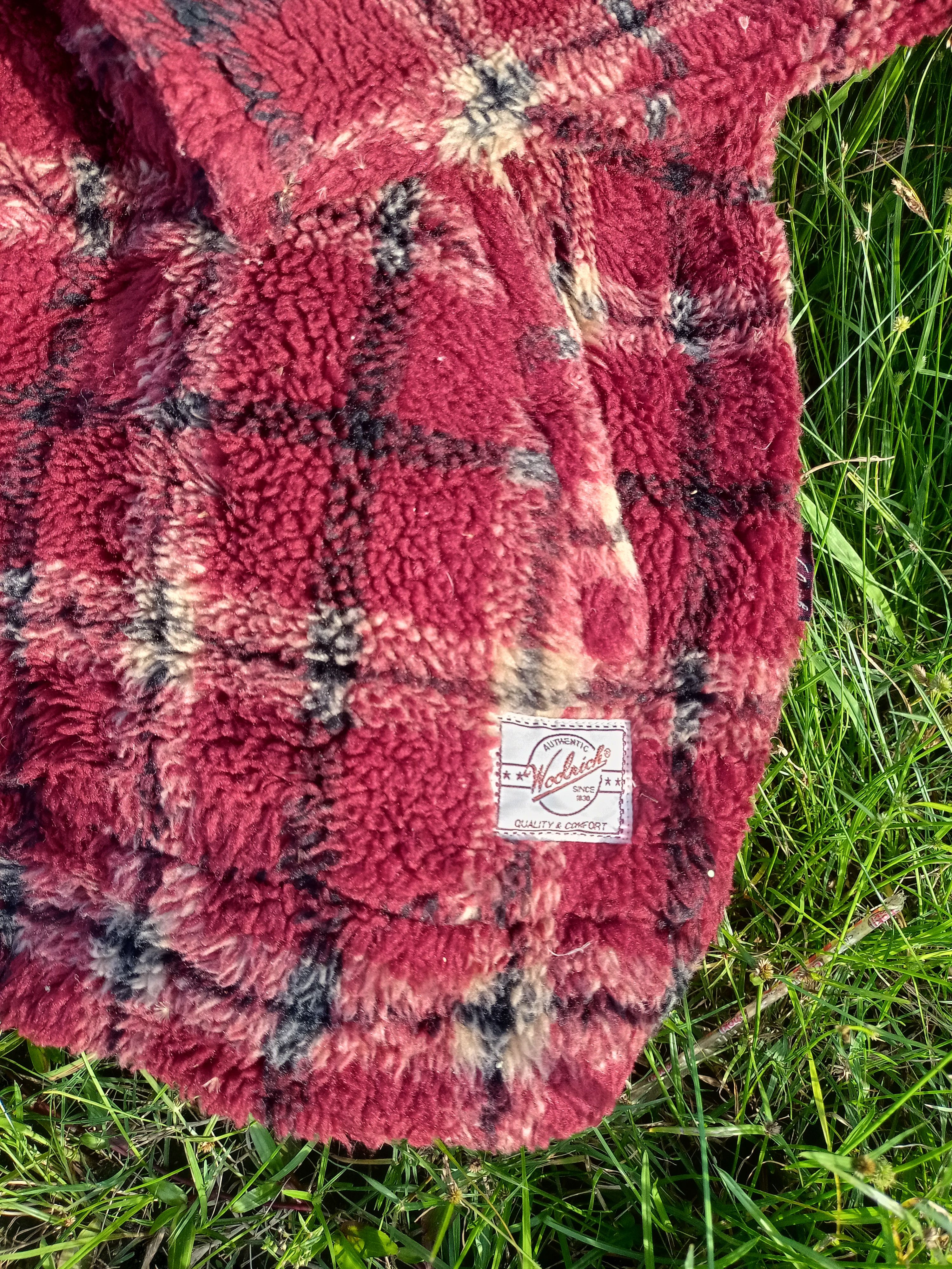 Vintage × Woolrich Woolen Mills WoolRich Half Zipper Fleece Jacket Size US M / EU 48-50 / 2 - 3 Thumbnail