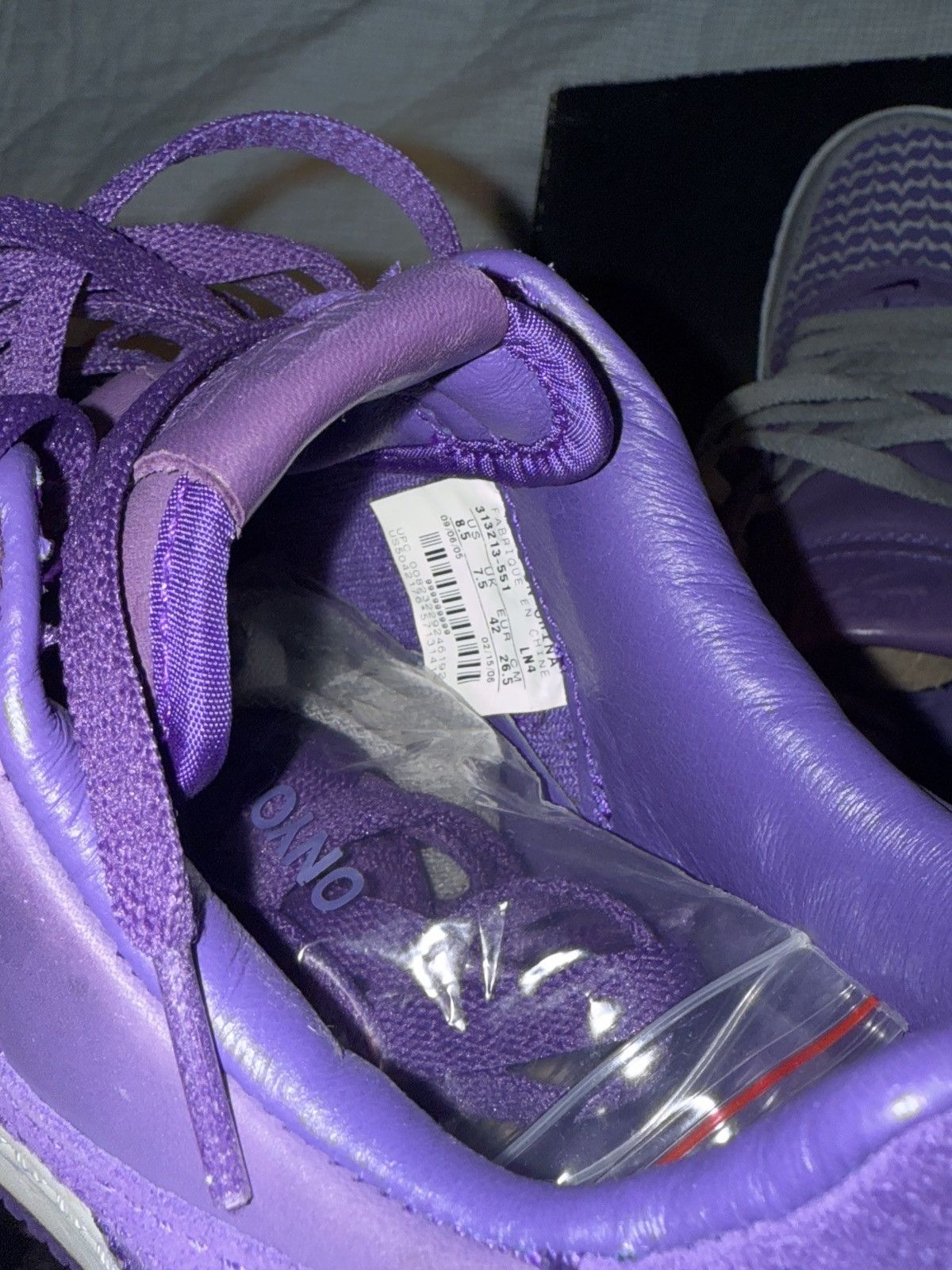 Nike × Undefeated Nike Air Force 1 Low ‘Undefeated Purple’ Size US 8.5 / EU 41-42 - 6 Thumbnail