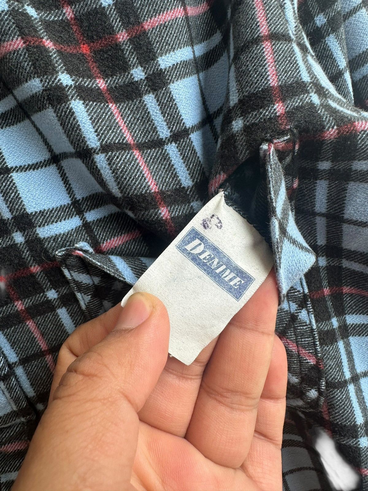 Denime Denime Japan Checkered Flannel Worker Shirt Size US M / EU 48-50 / 2 - 6 Thumbnail