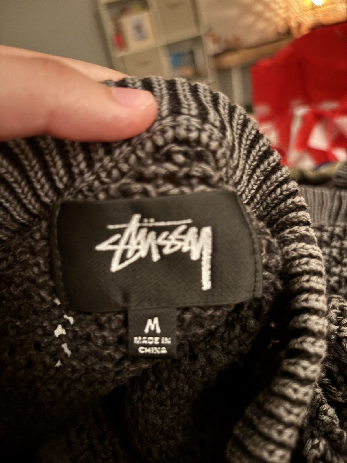Stussy Stussy CableKnit Sweater Size US M / EU 48-50 / 2 - 4 Thumbnail