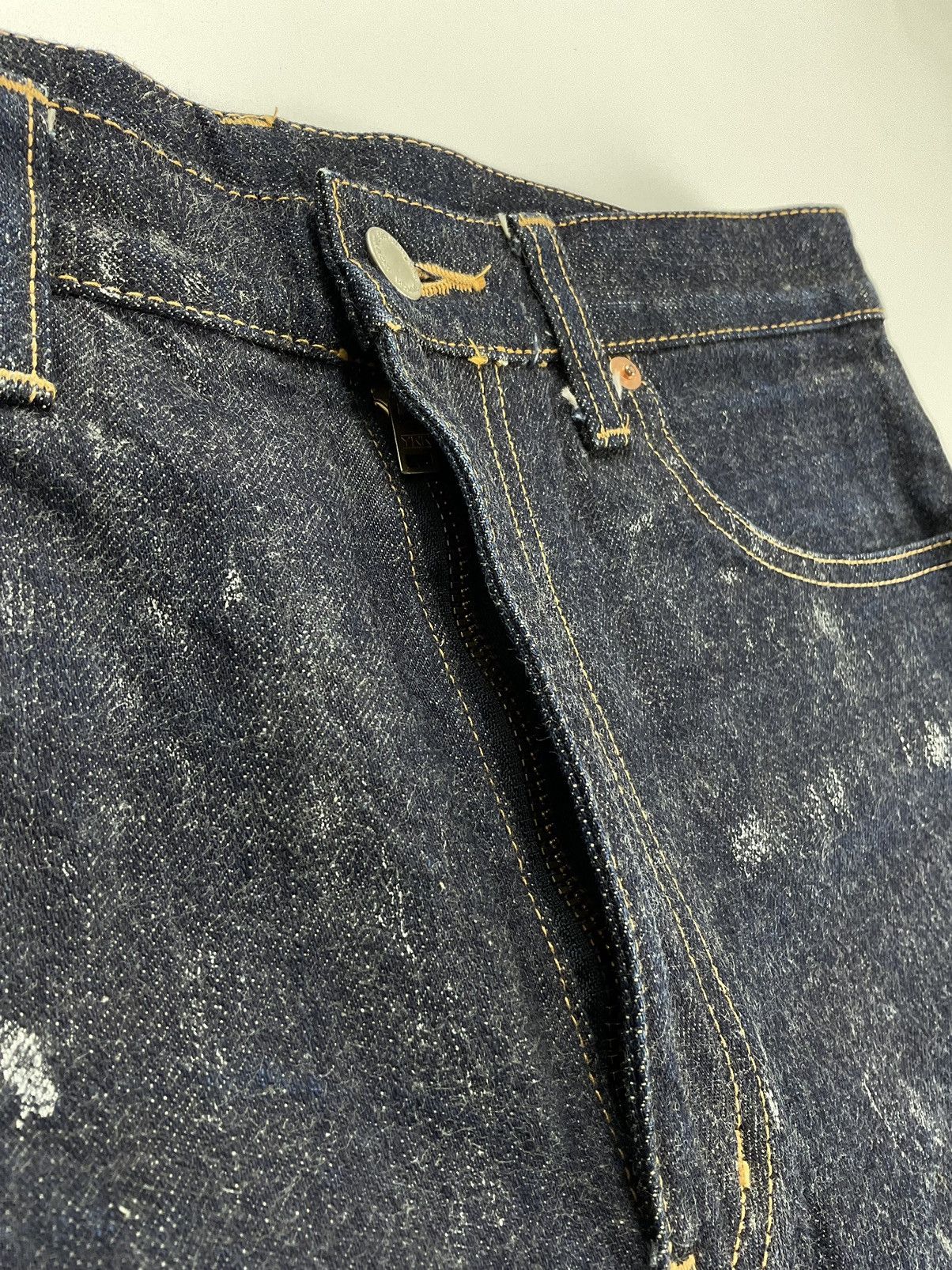 Comme des Garcons Comme des Garcons Homme AD2002 Coated Selvedge Denim Size US 30 / EU 46 - 10 Thumbnail