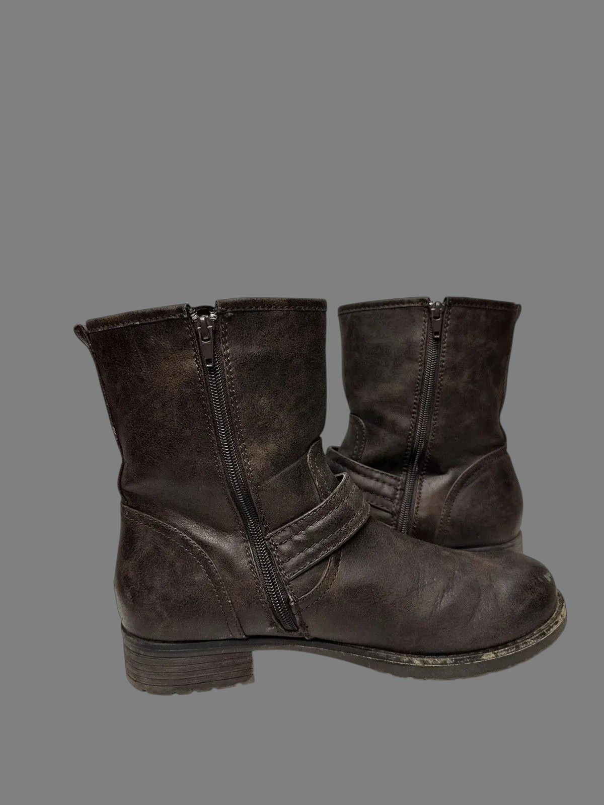 Other Leather Ankle Boots Graceland Brown Guidi Vintage Size 41 Size US 8 / EU 41 - 8 Thumbnail