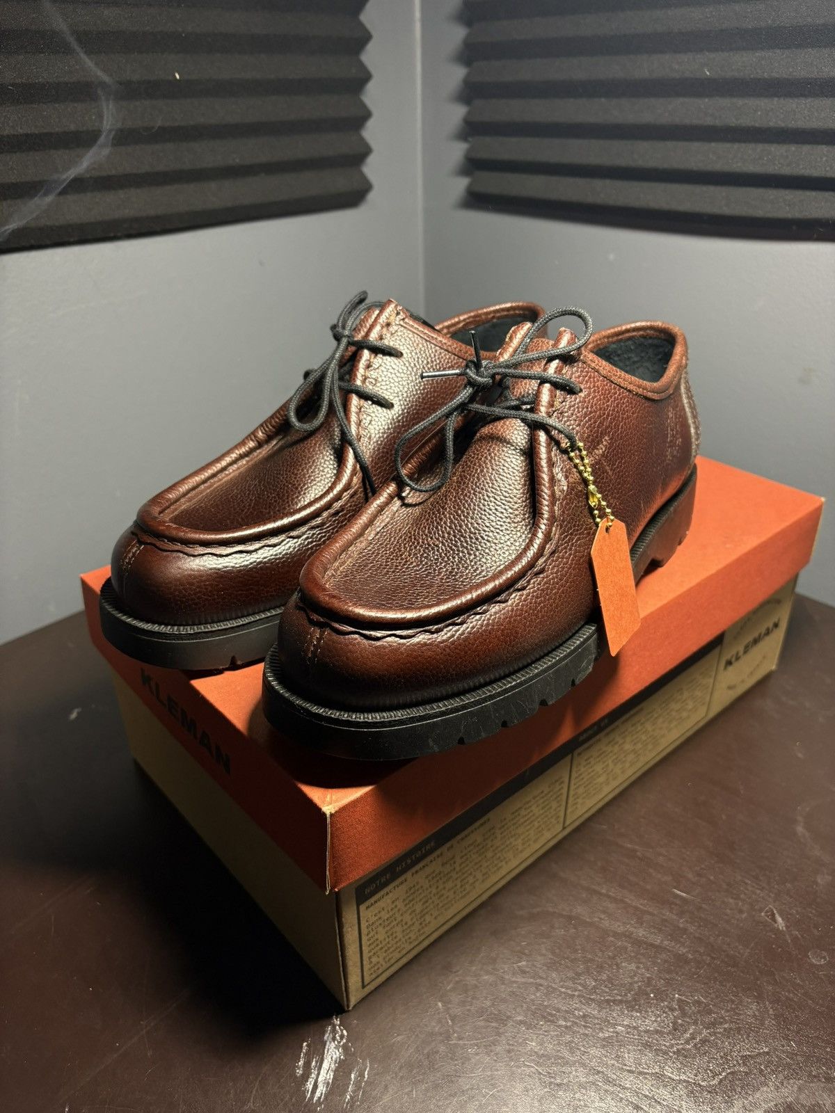 Kleman Kleman Padror - Burgandy Size US 8.5 / EU 41-42 - 1 Thumbnail