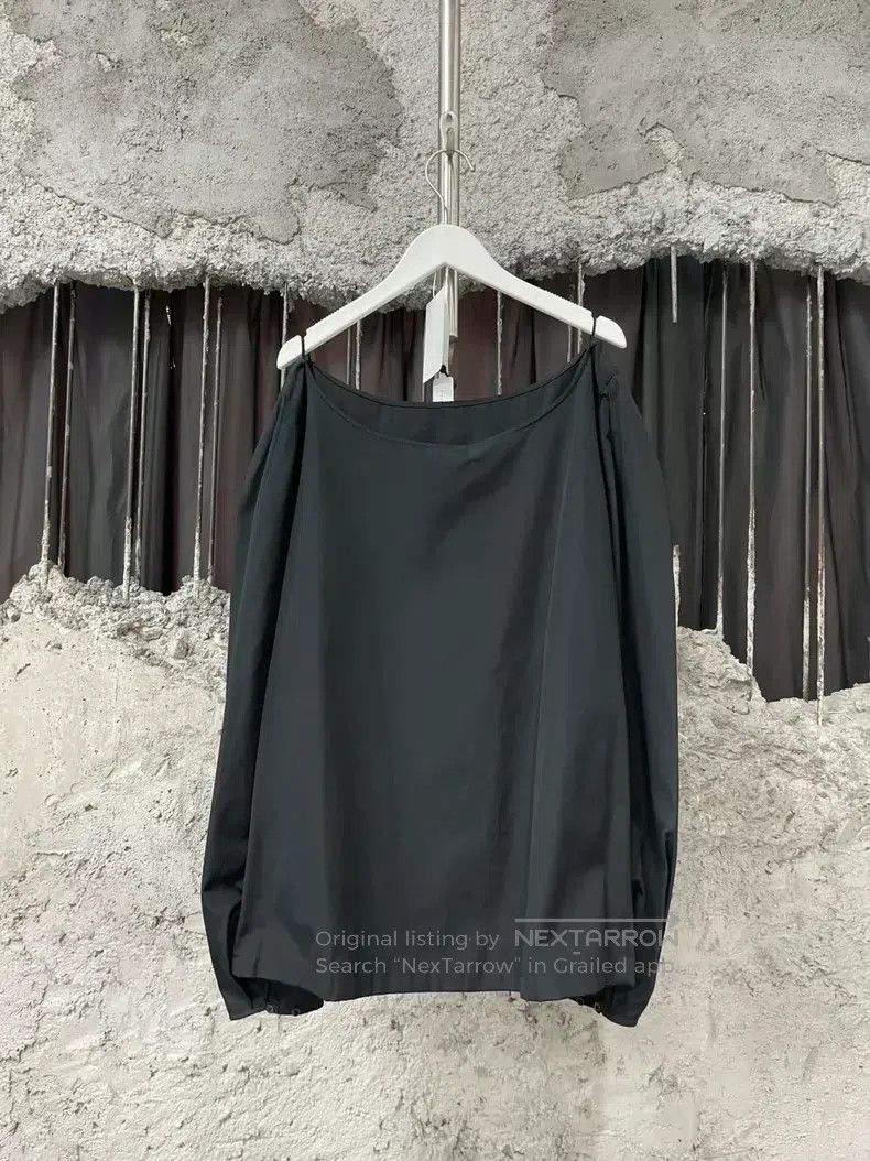 Dries Van Noten Dries Van Noten size:34 Black long-sleeved top Size S / US 4 / IT 40 - 2 Thumbnail