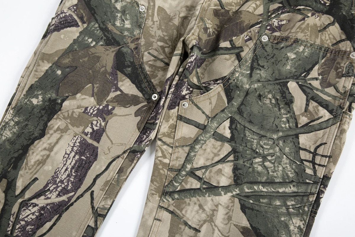 Vintage Leaf Camouflage Logging Pants Size US 30 / EU 46 - 4 Thumbnail