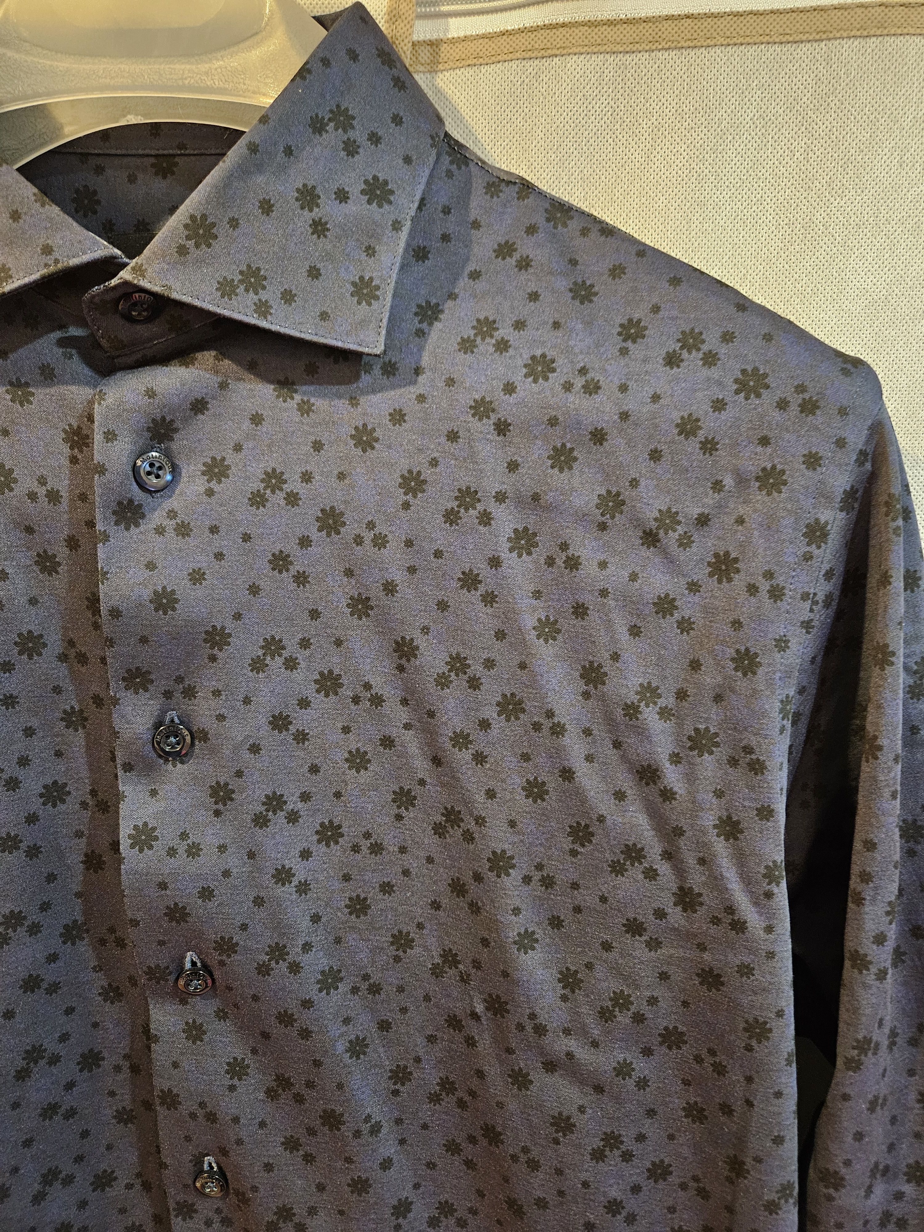 Matinique Flower Print Cotton Shirt Size US M / EU 48-50 / 2 - 3 Thumbnail