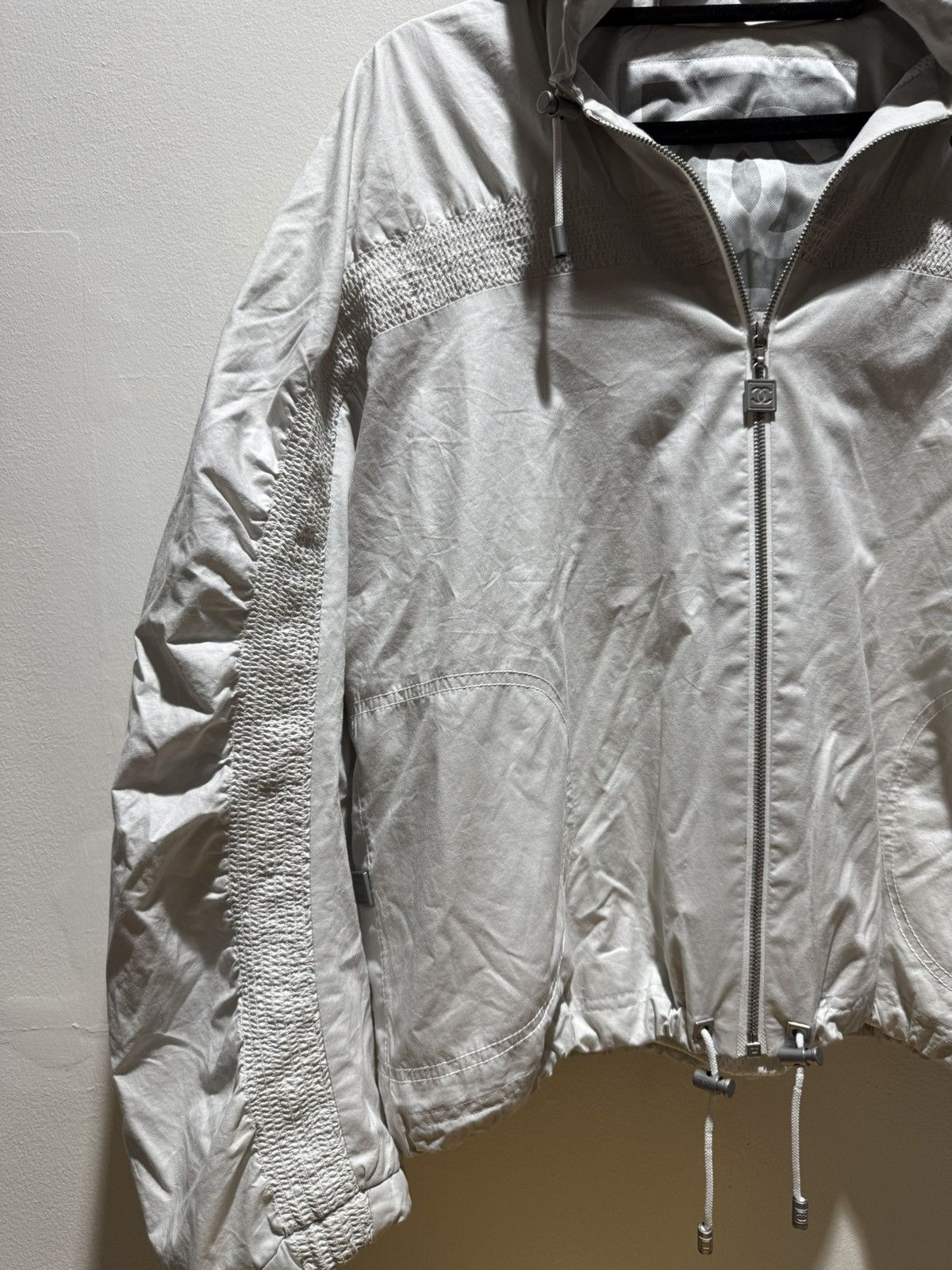 Chanel Chanel Sport 2000s Archive Windbreaker CC Logo Jacket Size US M / EU 48-50 / 2 - 10 Thumbnail