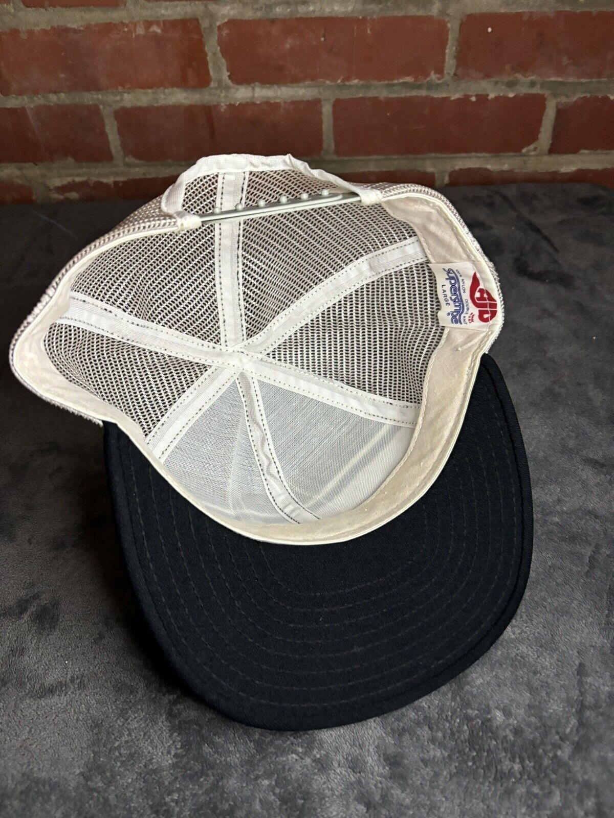 Other Vintage 80s Los Angeles Raiders NFL AJD Trucker Hat Size ONE SIZE - 6 Thumbnail