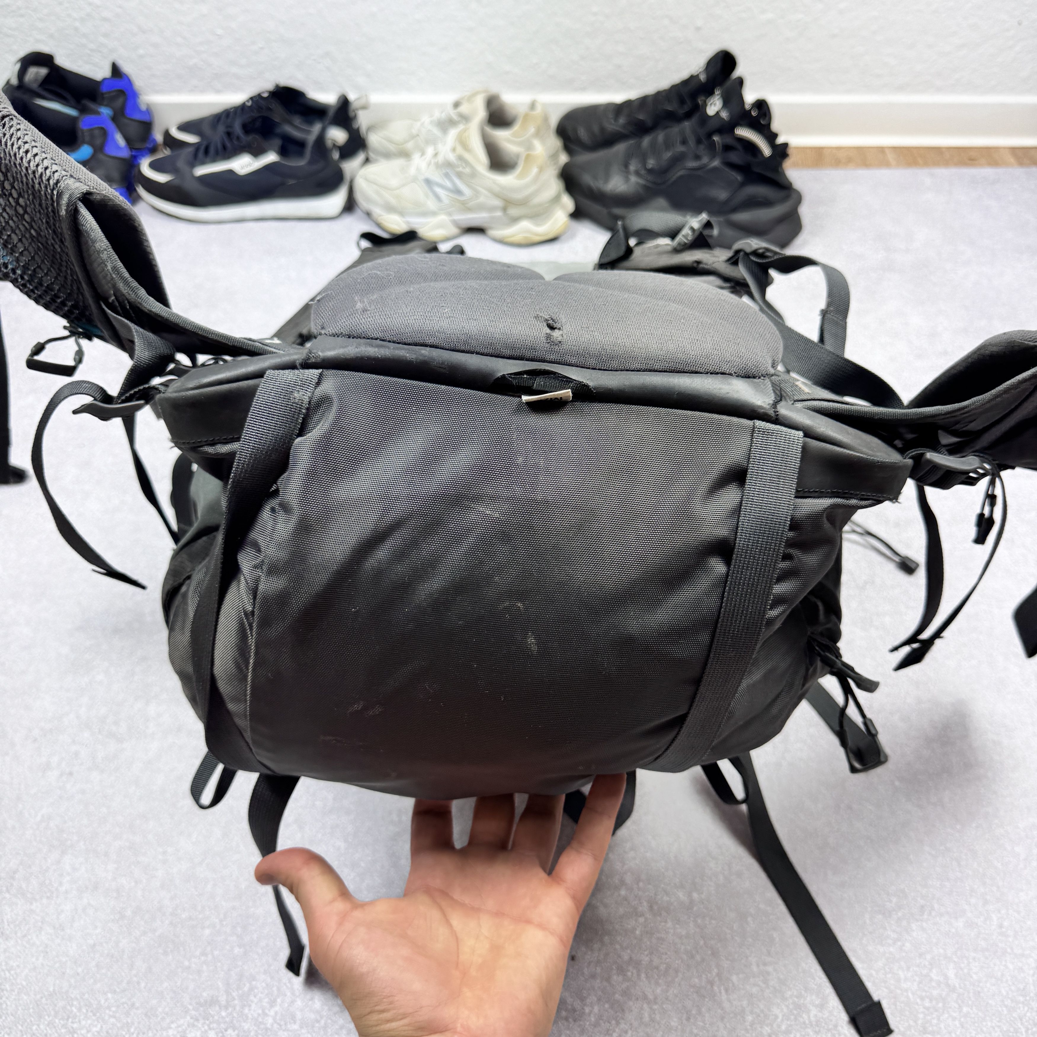The North Face The North Face Conness 65 Hikking Backpack Gray Blue Size ONE SIZE - 14 Thumbnail