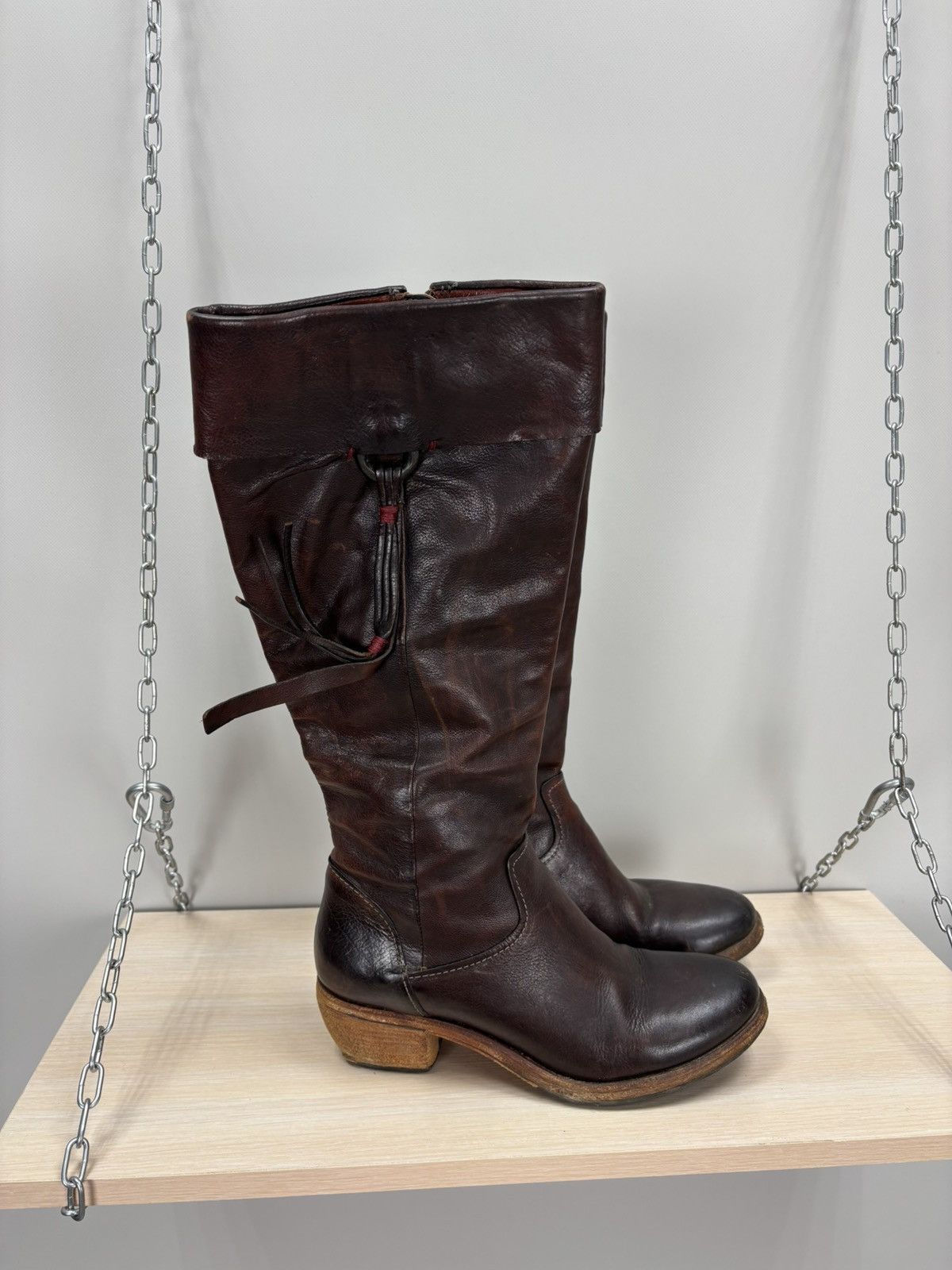 A.S.98 Womens boots Airstep Size 40 Color Brown Size US 10 / IT 40 - 5 Thumbnail