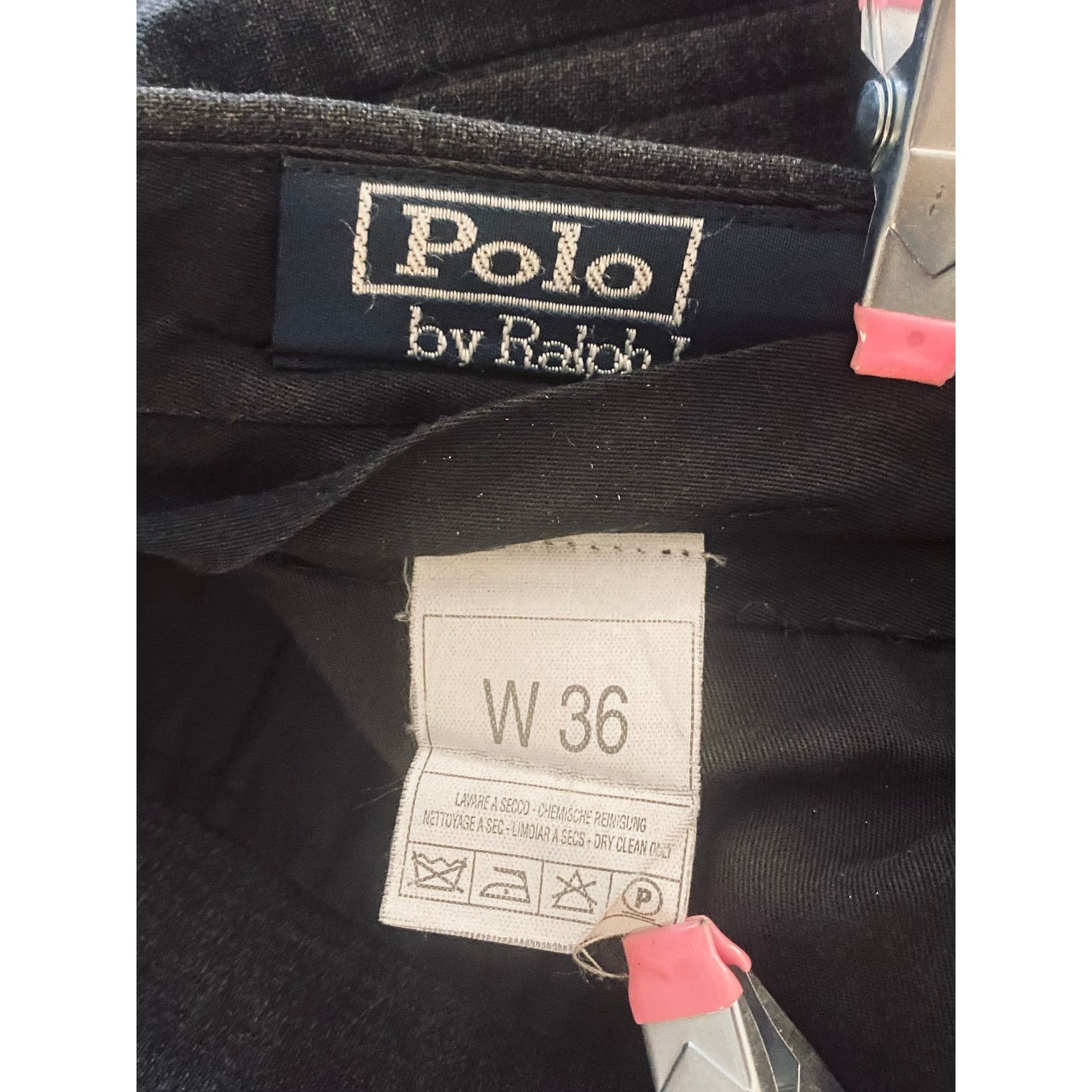 Polo Ralph Lauren Polo by Ralph Lauren Italian Wool Dress Pants Blue Label Size US 36 / EU 52 - 5 Thumbnail