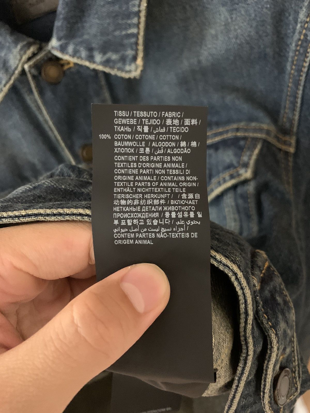 Saint Laurent Paris Saint Laurent 2021SS Washed denim jacket Size US M / EU 48-50 / 2 - 6 Thumbnail