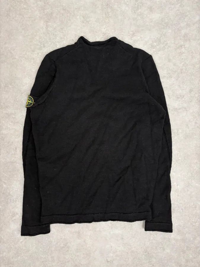 Stone Island 2000s Stone Island Classic Minimalist Black Sweater Size US S / EU 44-46 / 1 - 7 Thumbnail