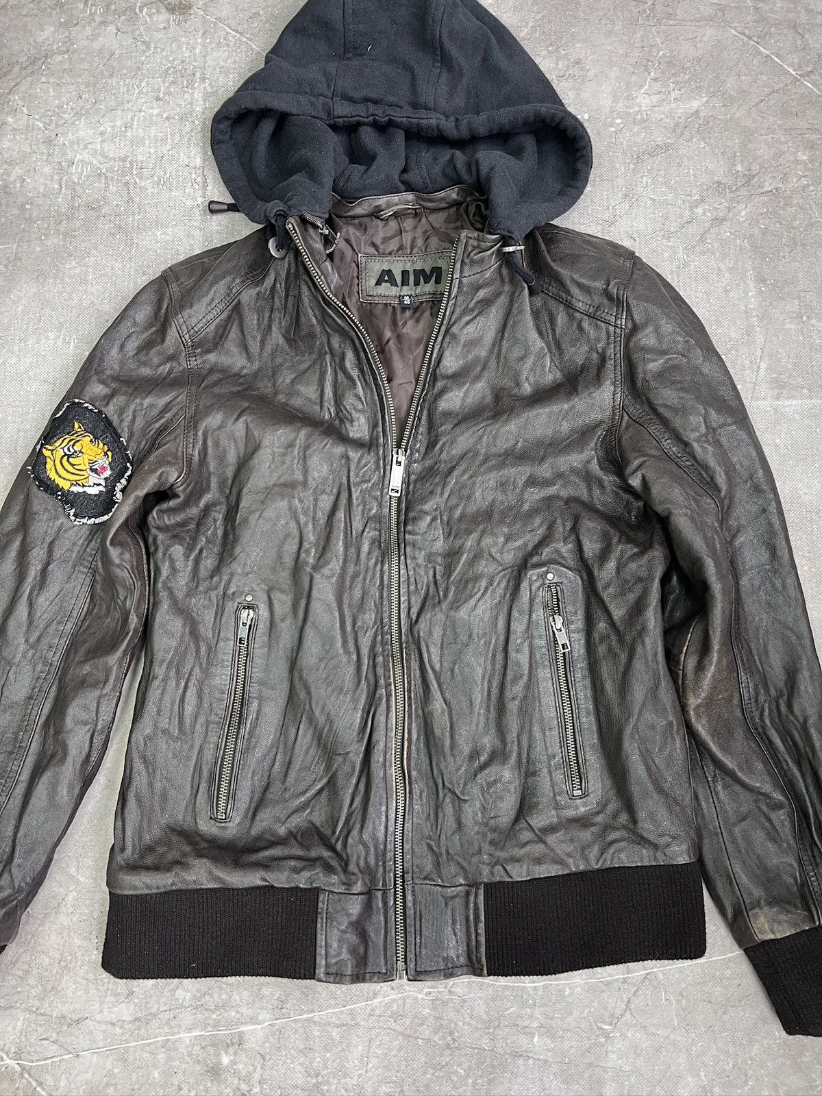 Diesel Diesel style leather hood avant garde leather jacket y2k Size US M / EU 48-50 / 2 - 2 Thumbnail