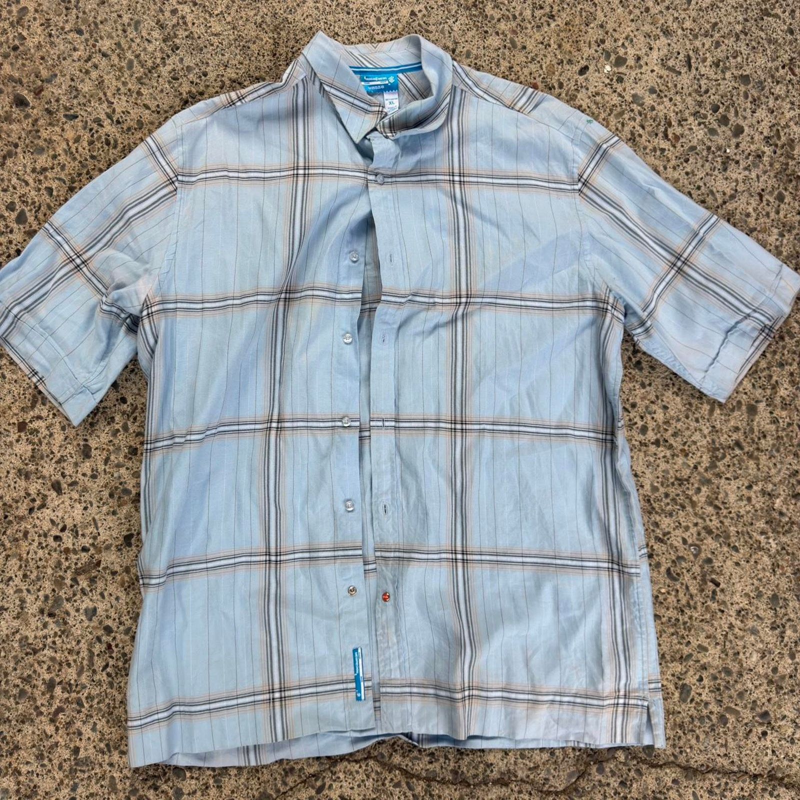 Rocawear Y2k rocawear blue plaid shirt Size US XL / EU 56 / 4 - 1 Thumbnail