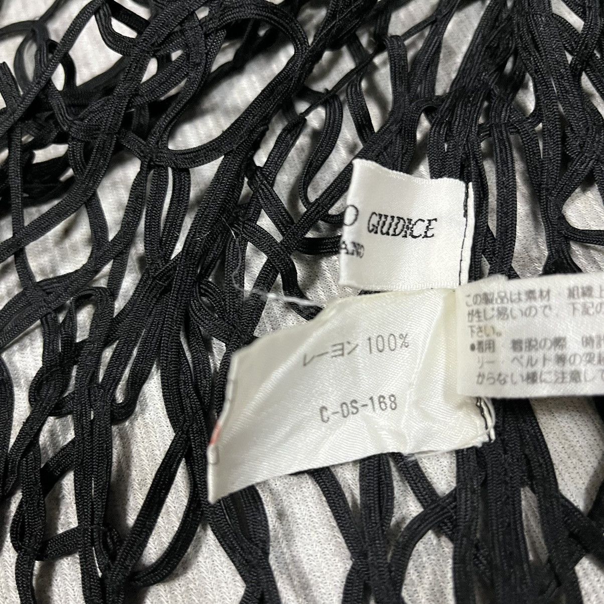 Gianni Valentino × If Six Was Nine × Japanese Brand Vintage Gianni lo Giudice Mesh Cardigan Size S / US 4 / IT 40 - 11 Thumbnail
