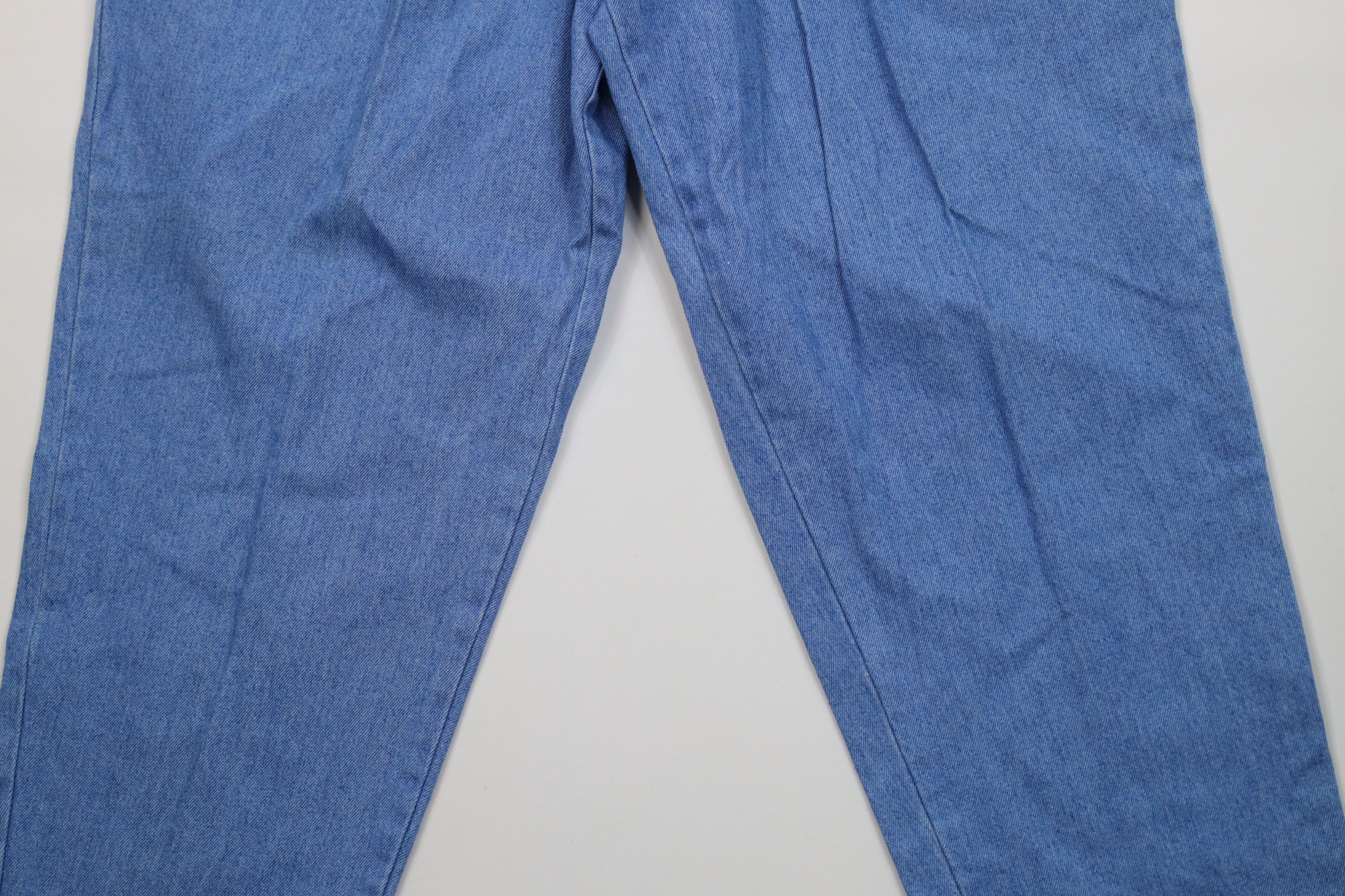 Vintage Vintage 90s Streetwear Relaxed Utility Denim Jeans Blue USA Size 40" / US 18 - 3 Thumbnail