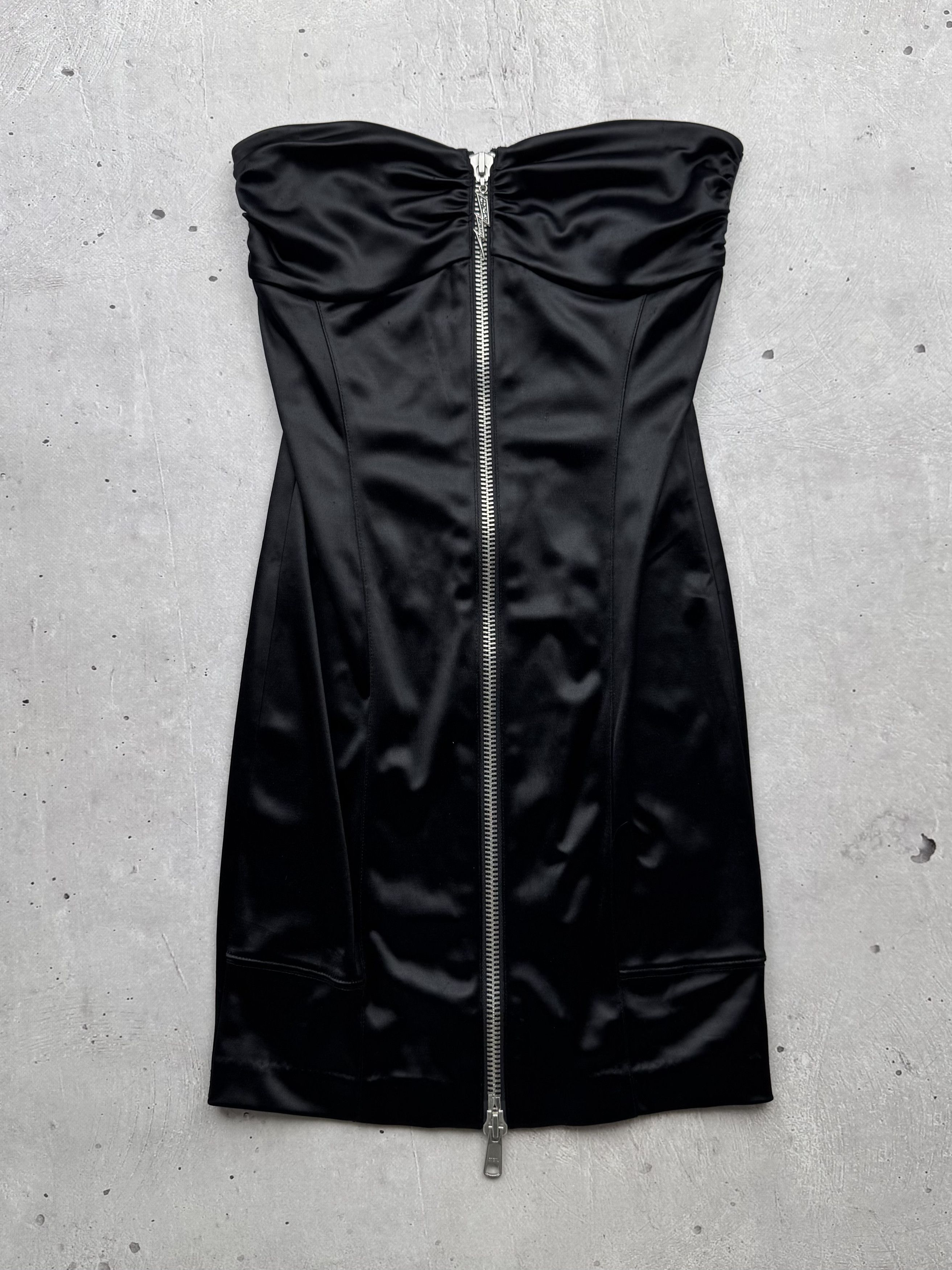 Faith Connexion × Vintage Faith Connexion Vintage Full Zip Mini Dress Size M / US 6-8 / IT 42-44 - 1 Thumbnail