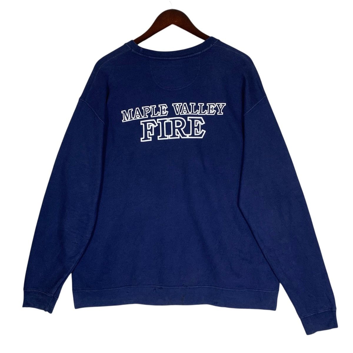 Port & Company Vintage port&company Fire Dist.43 StreetWear Sweashirt Size US XL / EU 56 / 4 - 1 Thumbnail