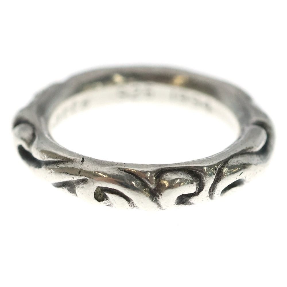 Chrome Hearts Chrome Hearts Scroll Band Silver Ring Size ONE SIZE - 3 Thumbnail