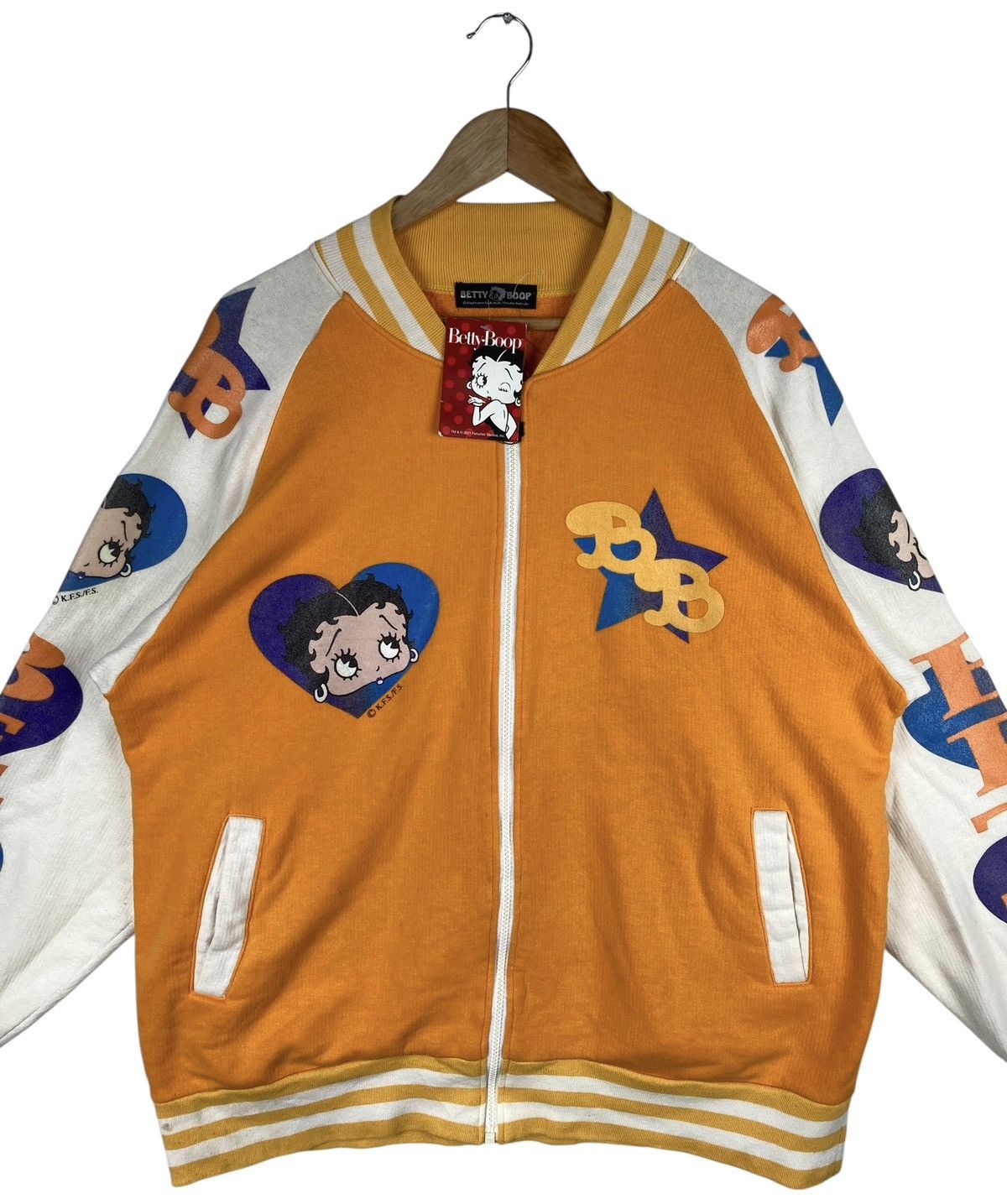 Vintage Deadstock With Tag Vintage 90s Betty Boop Sweater Size US L / EU 52-54 / 3 - 2 Thumbnail