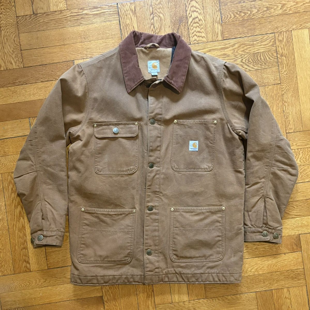 Carhartt Waxed Carhartt Chore Coat (Blanket-Lined) Size US M / EU 48-50 / 2 - 1 Thumbnail