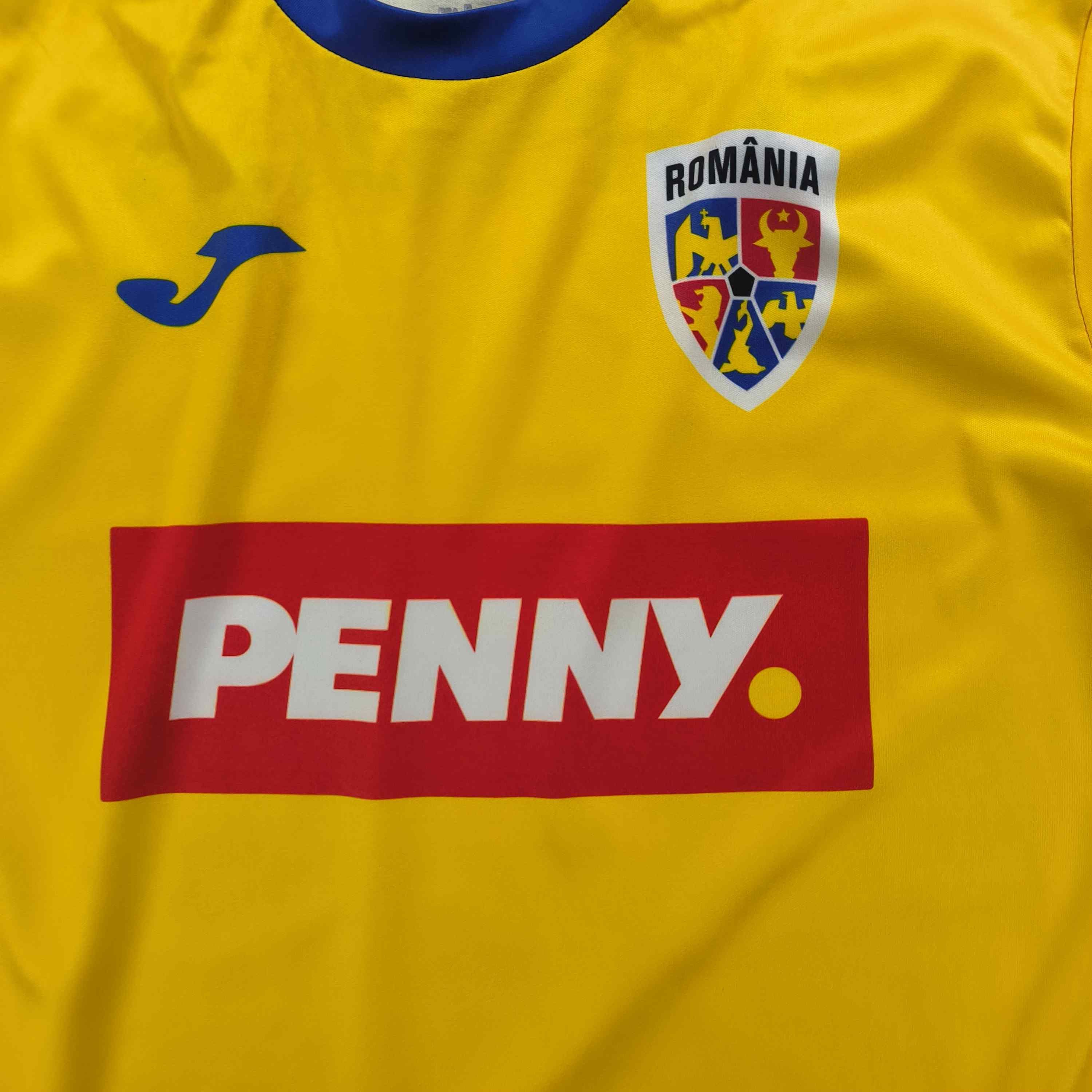 Joma Romania 2024-25 Joma home fan football jersey shirt size S Size US S / EU 44-46 / 1 - 3 Thumbnail