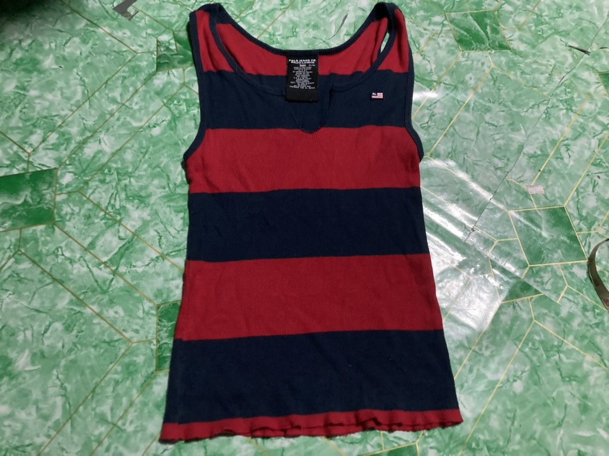 Polo Ralph Lauren × Vintage Vintage Tank Top Polo Ralph Lauren Size M / US 6-8 / IT 42-44 - 1 Thumbnail