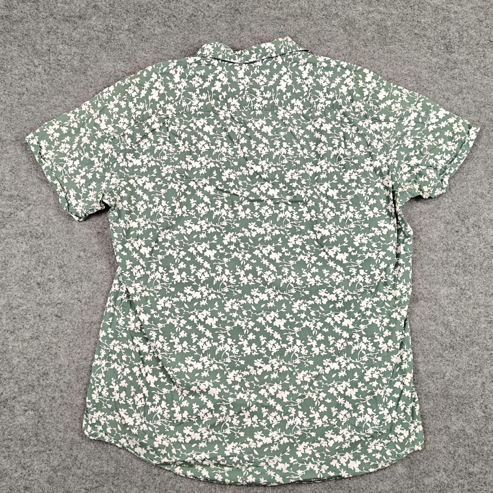 Rodd & Gunn Rodd & Gunn Shirt Mens L Green Floral Cotton Short Sleeve Button Up Casual Size US L / EU 52-54 / 3 - 5 Thumbnail