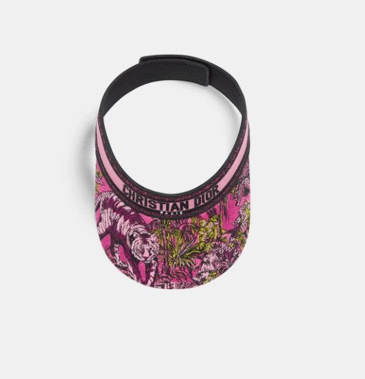 Dior o1w1db10924 Size: OS / Toile De Jouy Voyage Visor Size ONE SIZE - 4 Thumbnail