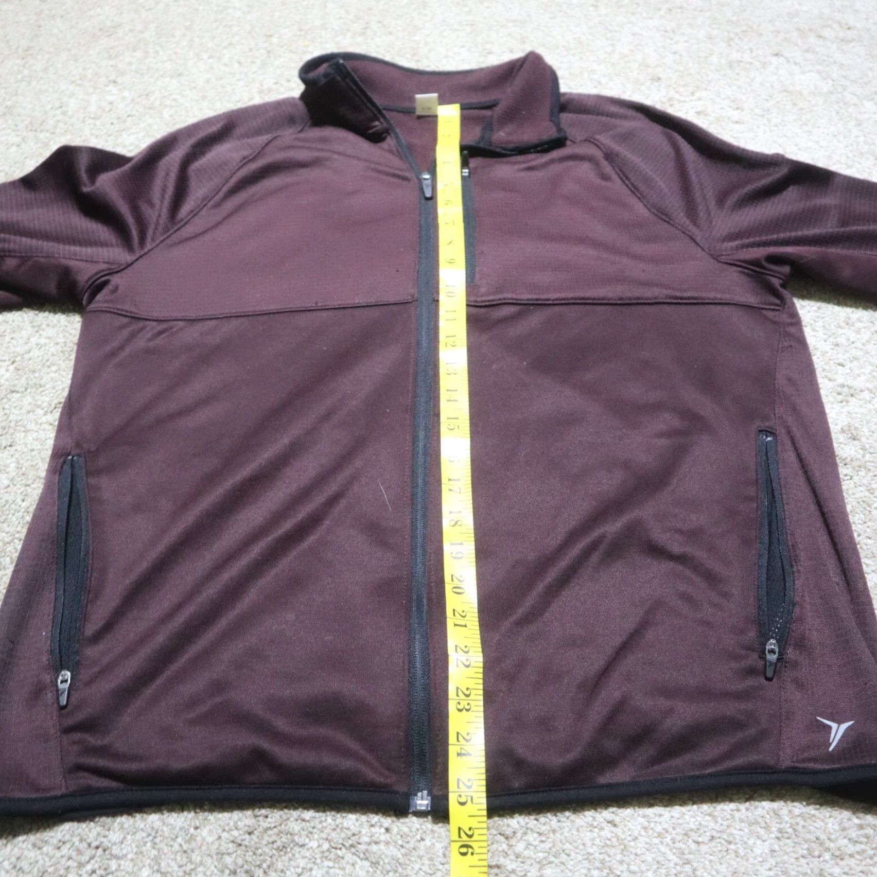 Old Navy VINTAGE Old Navy Jacket Men's L Brown Fleece Full Zip 90s Style Deep Pile Fall Winter Spring Shirt? Size US L / EU 52-54 / 3 - 6 Thumbnail
