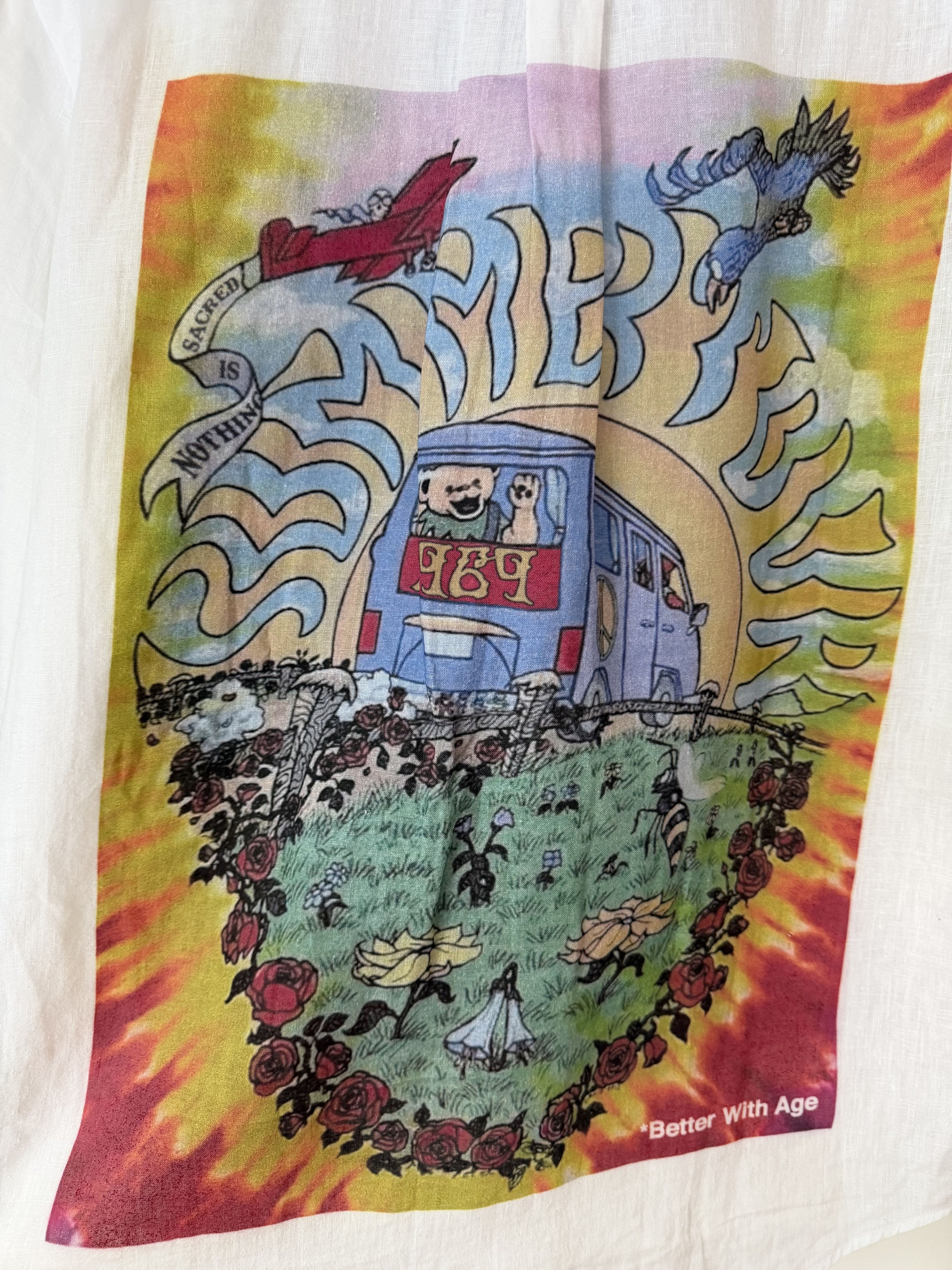Better With Age Better With Age Road Trip Button Down Shirt in White Size US L / EU 52-54 / 3 - 7 Thumbnail
