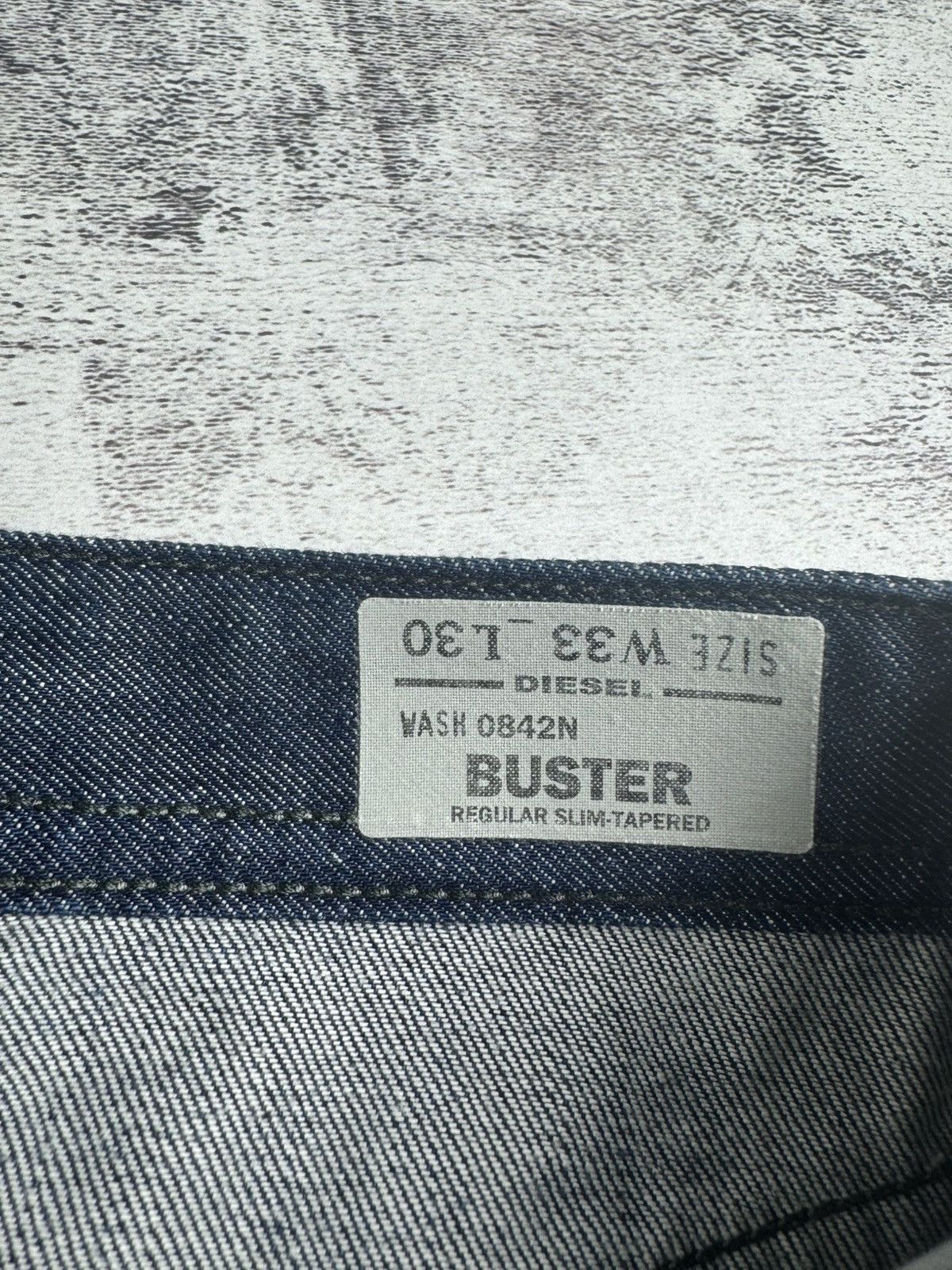 Diesel Diesel Buster W33 L30 Regular Slim-Tapered Men’s Denim Blue Jeans Pants Trousers Size US 33 - 15 Thumbnail
