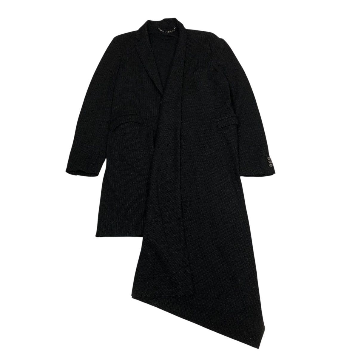 Maison MIHARA YASUHIRO 🔥RICH BLACK AVANT GARDE LONG HALF JACKET MIHARAYASUHIRO Size US M / EU 48-50 / 2 - 1 Thumbnail