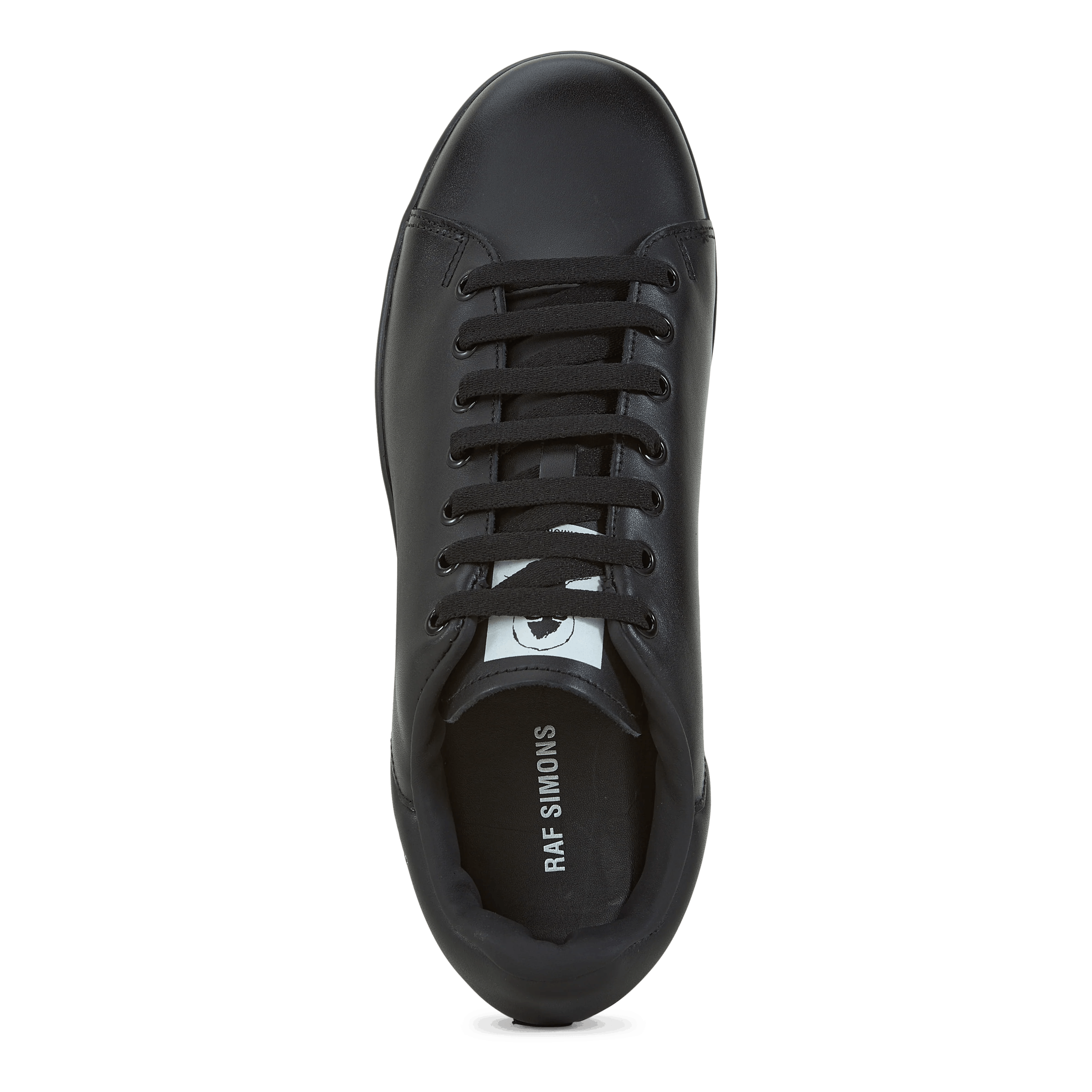 Raf Simons o1y0325 Logo Low-Top Sneakers in Black Size US 8 / EU 41 - 3 Thumbnail