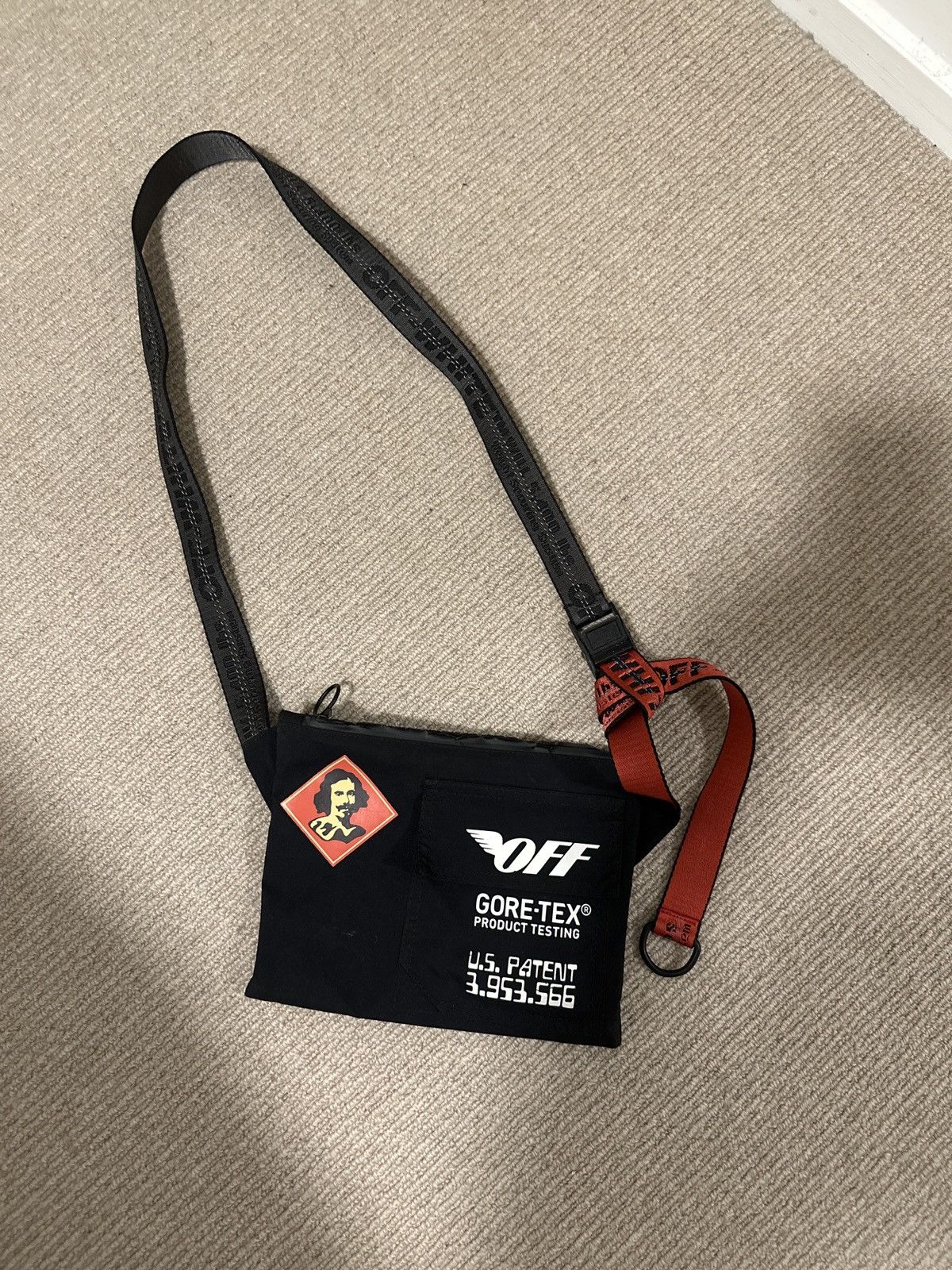 Off white goretex bag hotsell