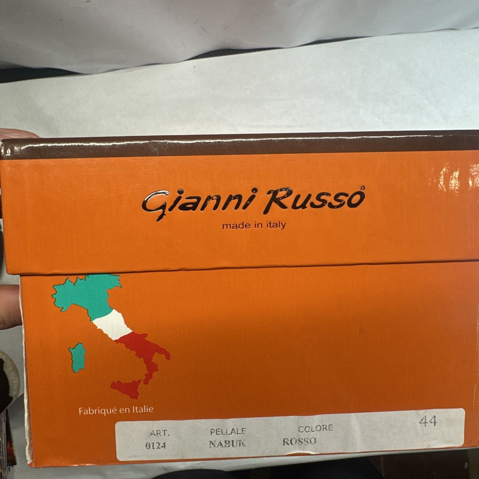 & Other Stories Men's Gianni Russo maroon Leather loafers Size 44 US 11 I Size US 11 / EU 44 - 15 Thumbnail