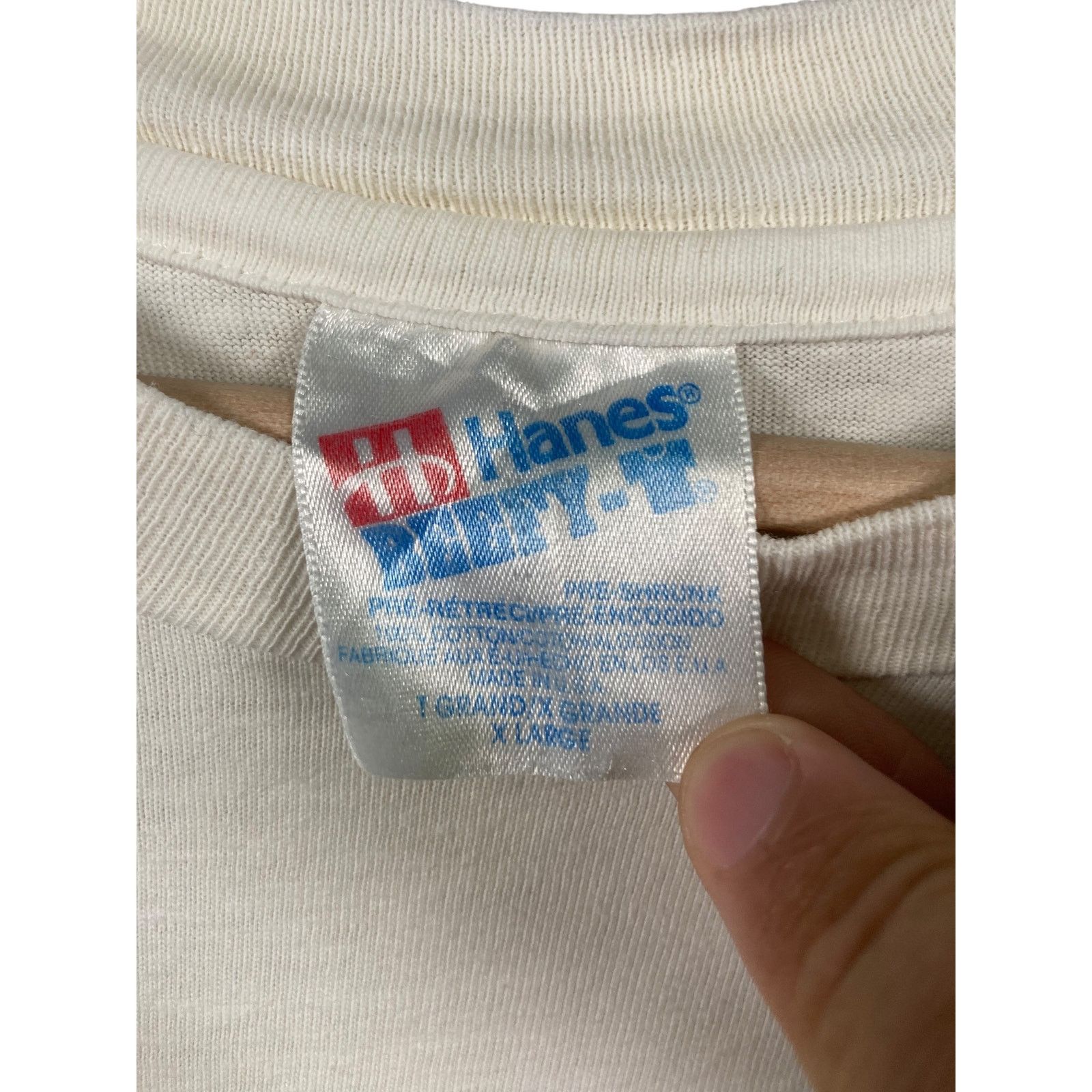 Hanes Vintage Hanes Graphic Tee The Elephant Room Crewneck T-Shirt Size US XL / EU 56 / 4 - 7 Thumbnail