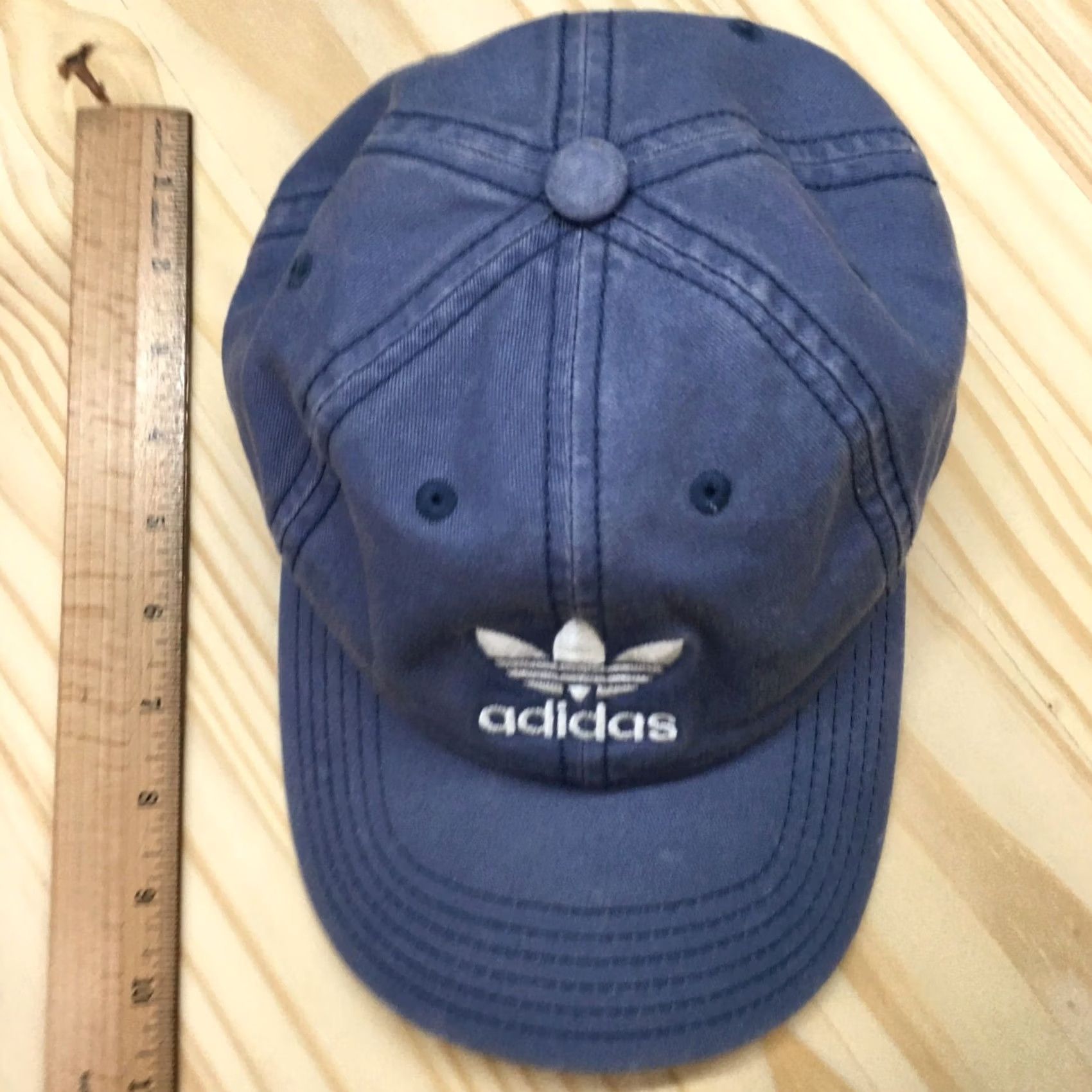 Adidas Adidas Baseball Hat Womens Blue OS Adjustable Curved Brim Embroidered Logo Size ONE SIZE - 3 Thumbnail