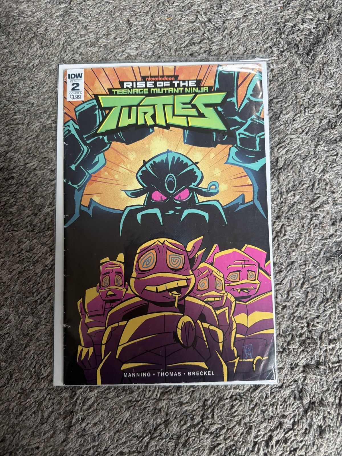 Nickelodeon 2018 IDW Nickelodeon Rise Of The TMNT#2 Comic Book Size ONE SIZE - 1 Thumbnail