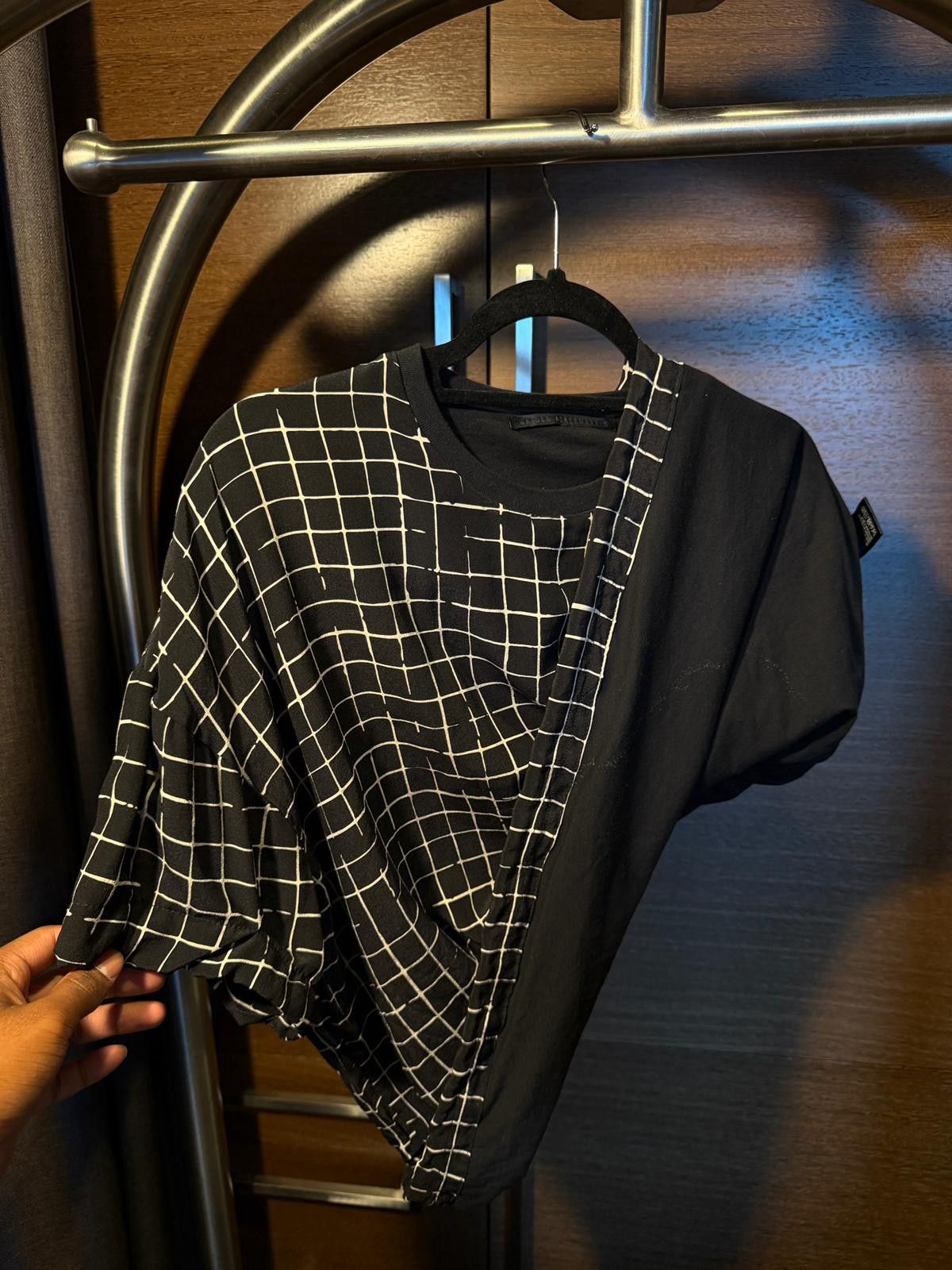 Haider Ackermann Haider Ackermann Oversized Grid Print Top Size US S / EU 44-46 / 1 - 4 Thumbnail
