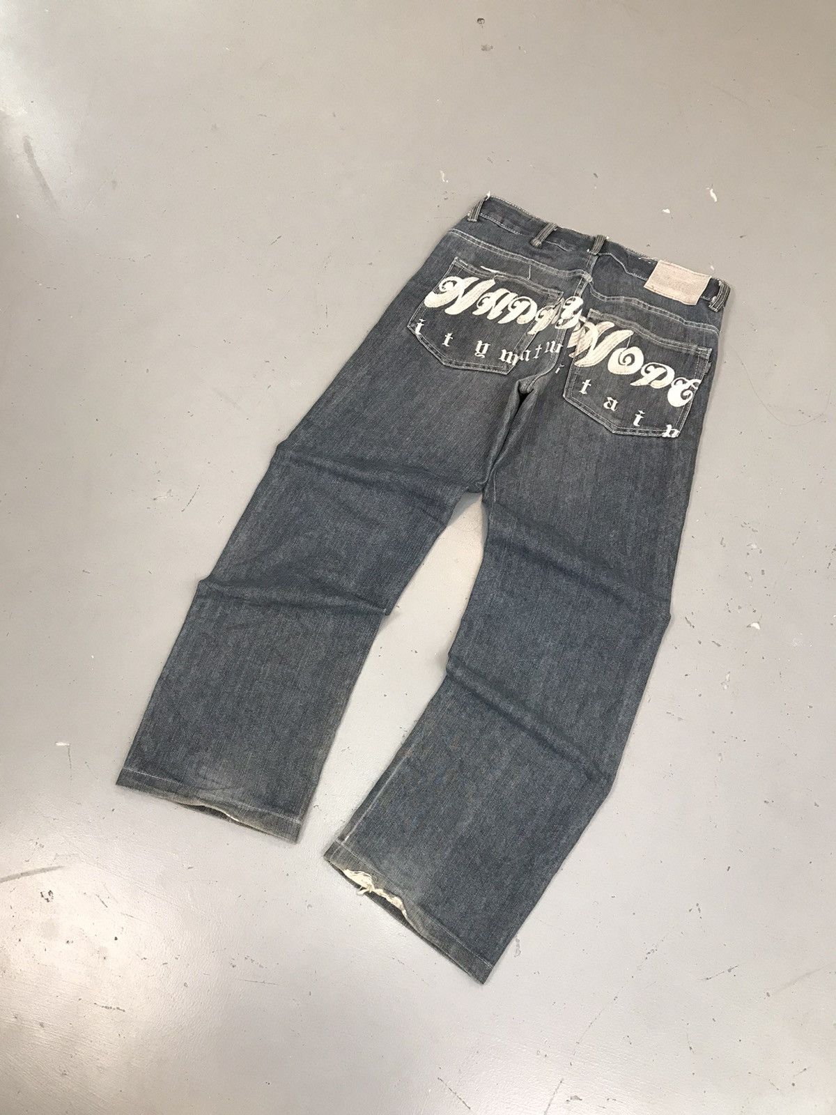 Vintage Vintage Y2K fashion Embroidery Denim Size US 30 / EU 46 - 3 Thumbnail