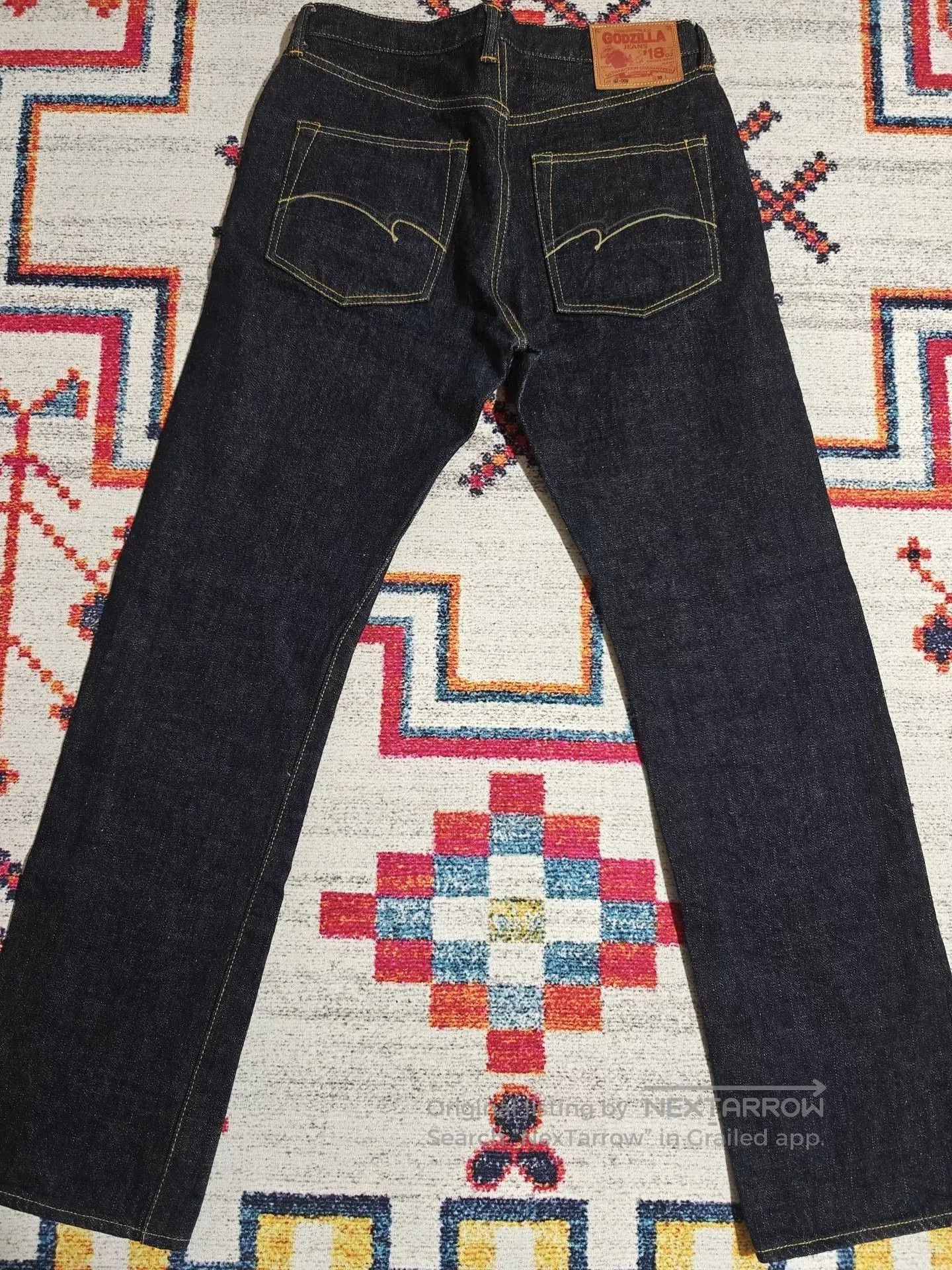 Studio D'Artisan Studio D'artisan Godzilla Limited 18oz Slim Jeans. Size US 33 - 3 Thumbnail