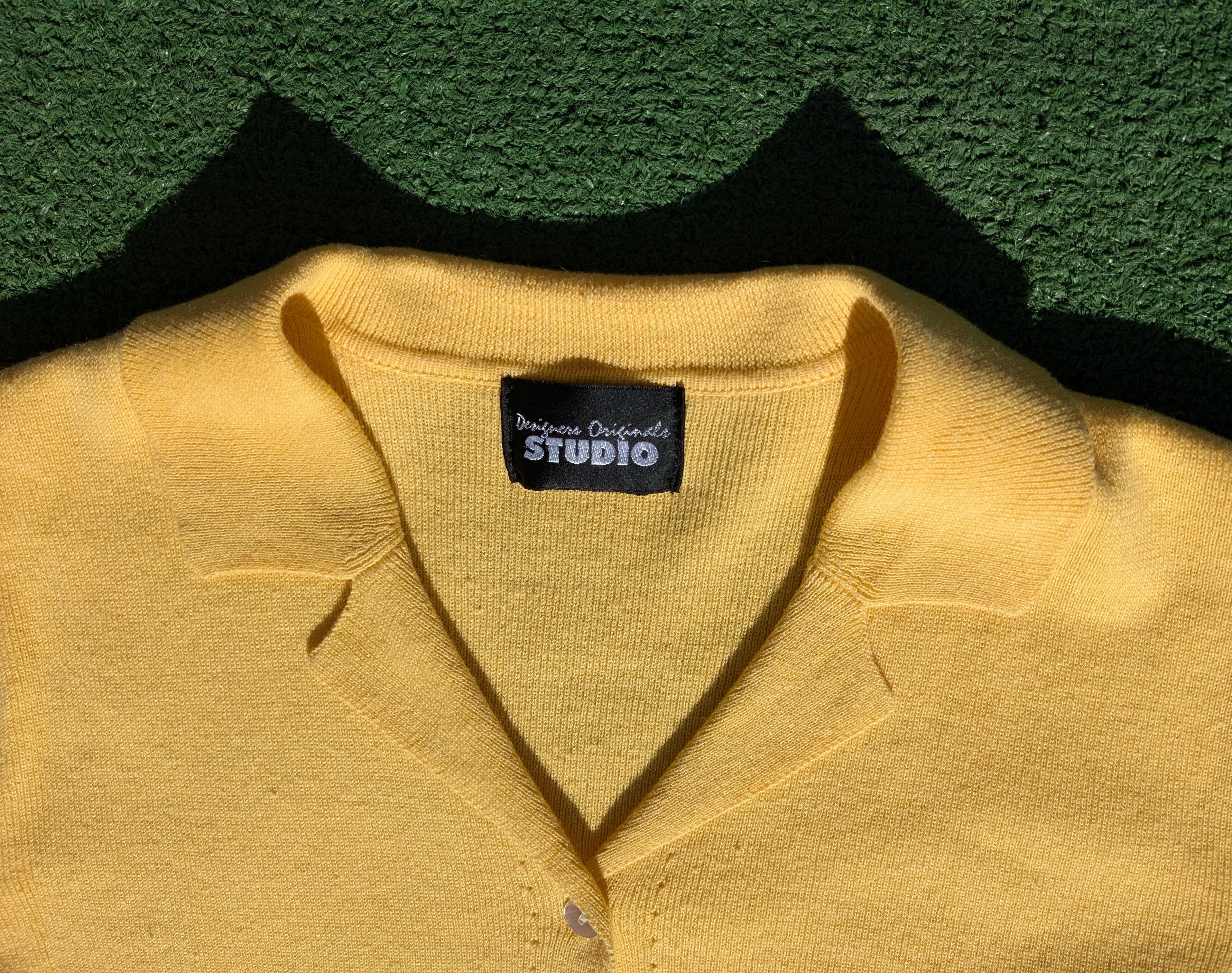 Other VTG Designers Originals Studio Sun Yellow Sweater Shirt Size M / US 6-8 / IT 42-44 - 6 Thumbnail