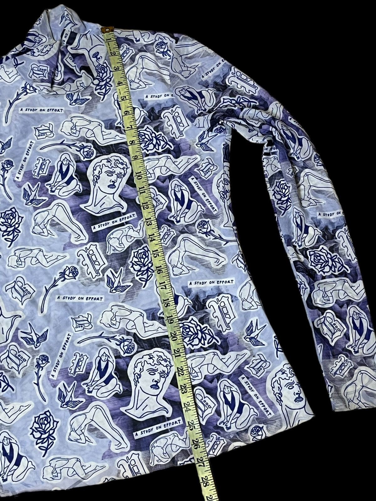 Baum und Pferdgarten BAUM UND PFERDGARTEN FULLPRINT TURTLENECK L/S SHIRT Size L / US 10 / IT 46 - 8 Thumbnail