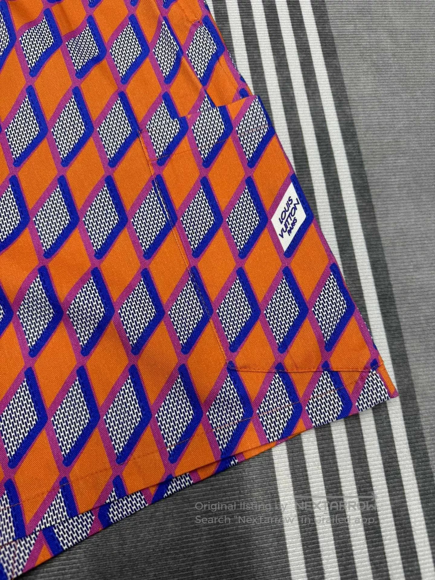 Louis Vuitton Louis Vuitton Diamond Pattern Shorts. Size US 26 / EU 42 - 3 Thumbnail