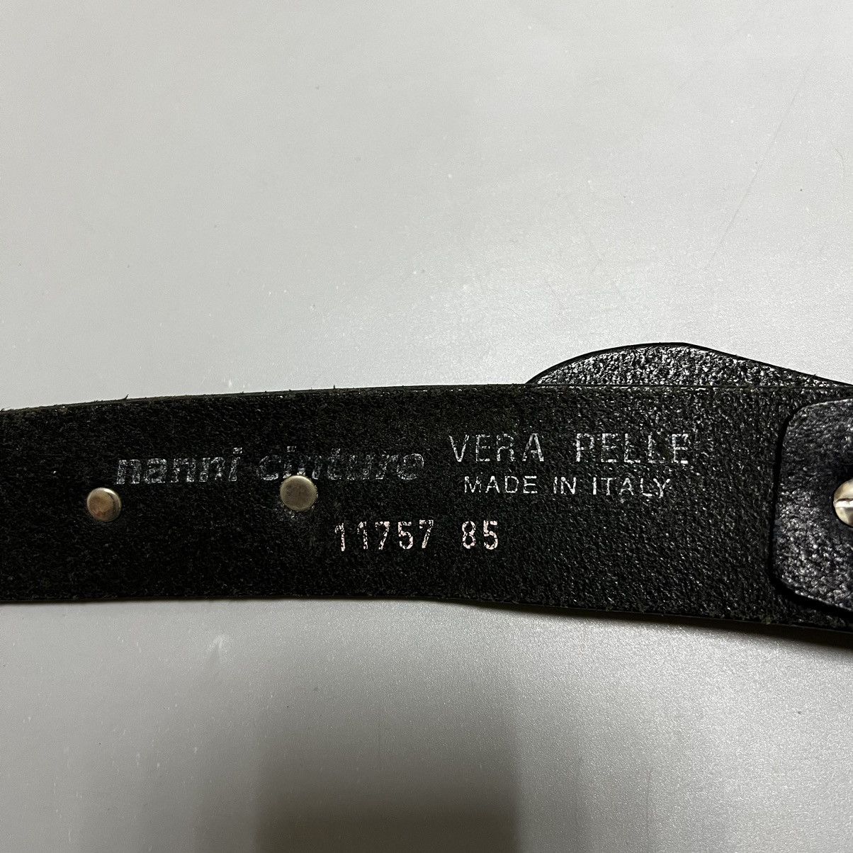 Vintage Vintage leather belt rock’n roll voodo chops Size ONE SIZE - 10 Thumbnail