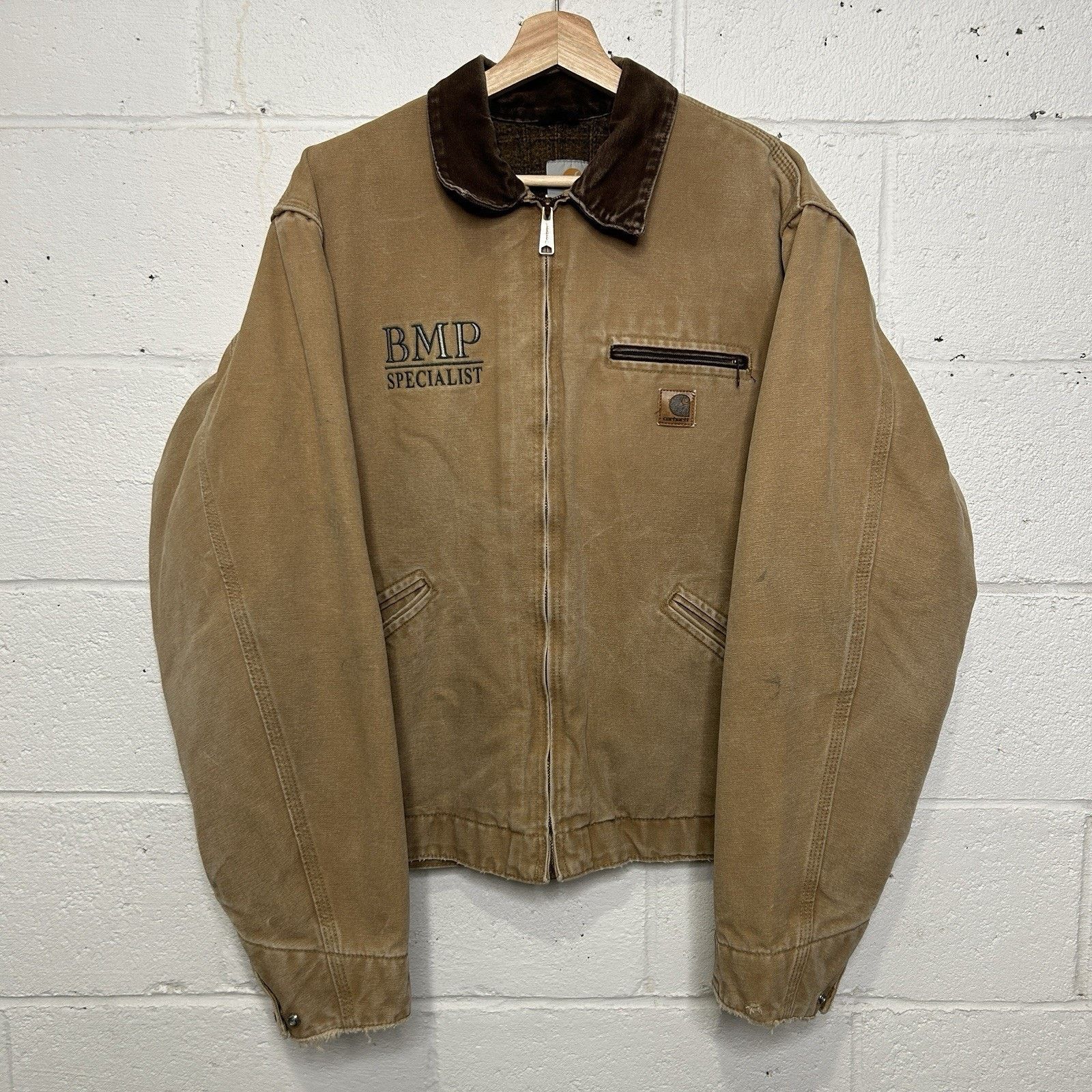 Carhartt × Streetwear × Vintage Carhartt Detroit Camel Jacket